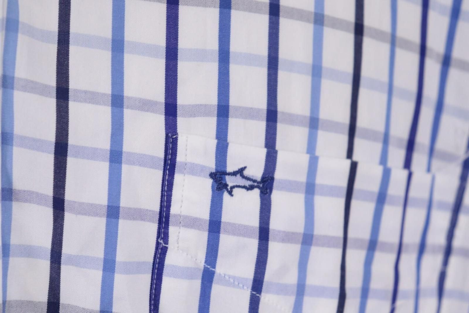 Paul & Shark Paul & Shark Yachting White Check Shirt Size 43 Size US M / EU 48-50 / 2 - 4 Thumbnail