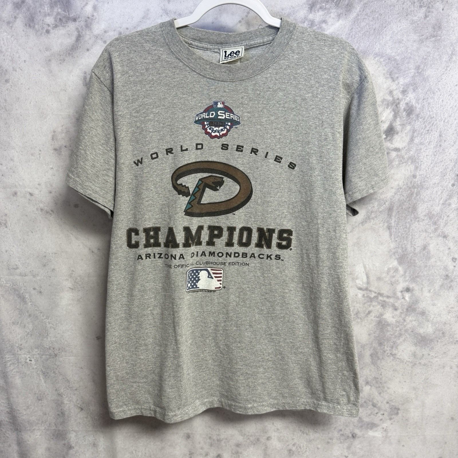 Vintage Vintage Arizona Diamondbacks T Shirt Medium World Series Size US M / EU 48-50 / 2 - 2 Thumbnail