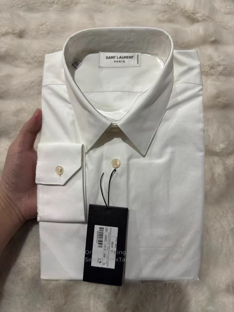 Saint Laurent Paris Saint Laurent Paris size 39 Men's Shirt Size US M / EU 48-50 / 2 - 2 Thumbnail