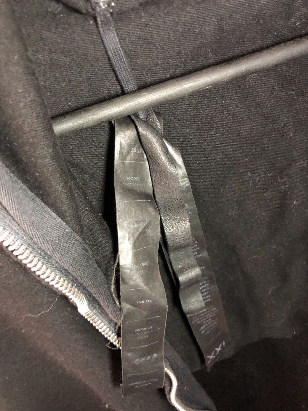 Boris Bidjan Saberi BORIS BIDJAN SABERI SS 17 “ninja” sleeveless hoodie Size US M / EU 48-50 / 2 - 9 Thumbnail