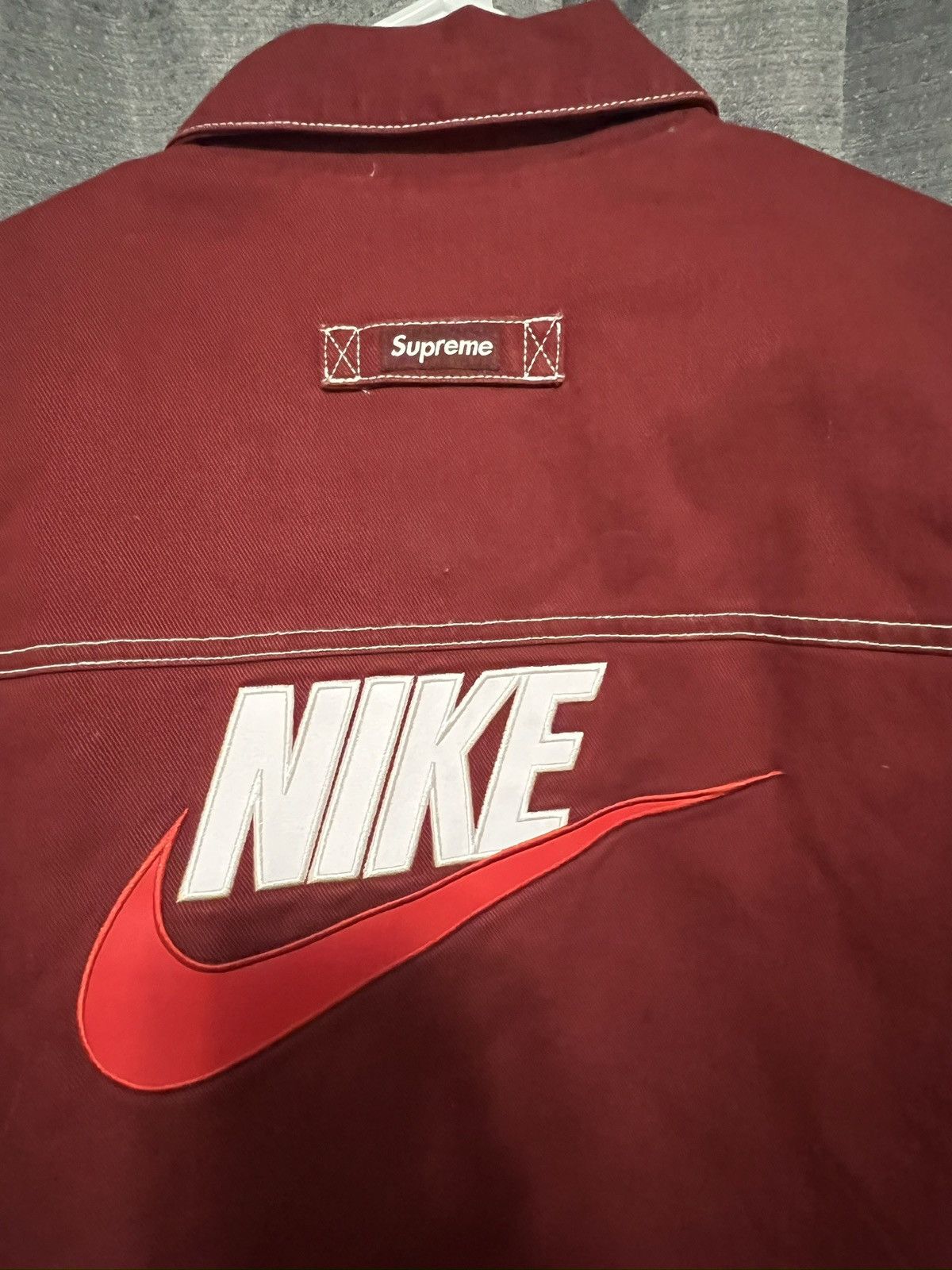 Nike × Supreme Supreme x Nike double zip quilted work jacket Size US L / EU 52-54 / 3 - 6 Thumbnail