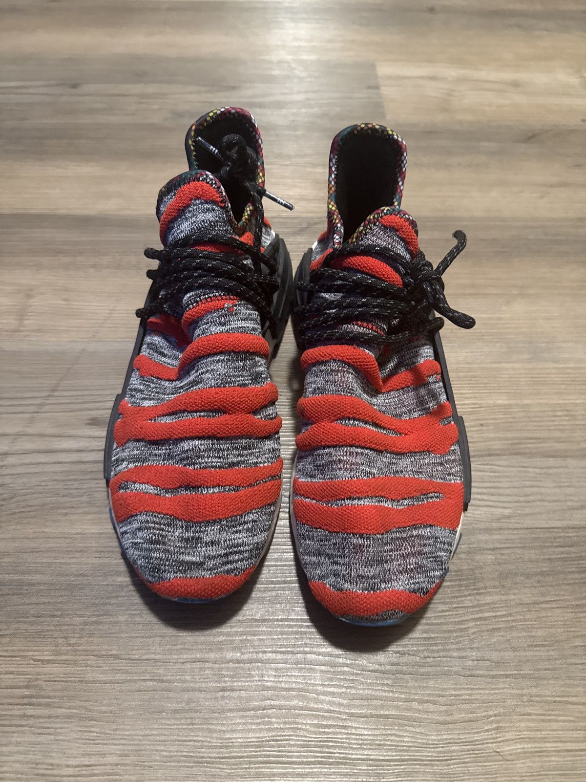 Adidas × Pharrell Pharrel Williams NMD Hu Trail “Solar” Size US 10 / EU 43 - 5 Thumbnail