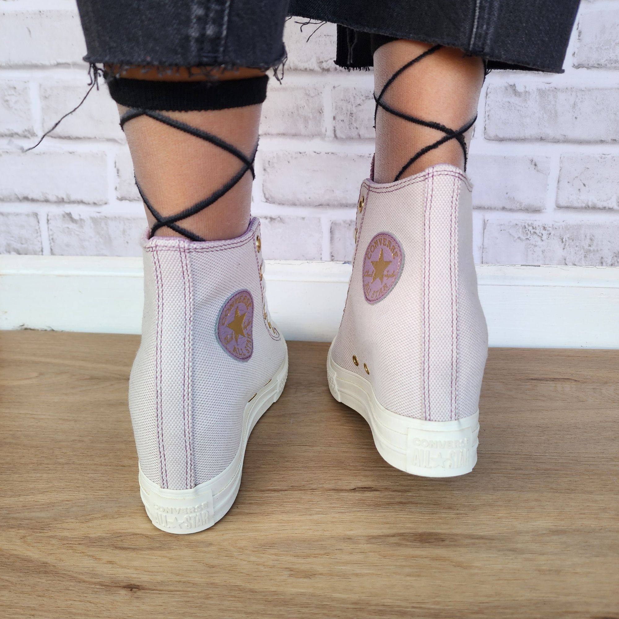 Converse ⭐Converse Chuck Taylor Wedge Platform Hi 7.5 Womens shoes Sn Size US 7.5 / IT 37.5 - 5 Thumbnail