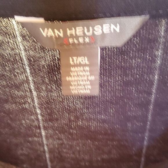 Van Heusen Van Heusen Flex Natural Stretch Collared 3 Buttoned Long Sle Size US L / EU 52-54 / 3 - 4 Thumbnail