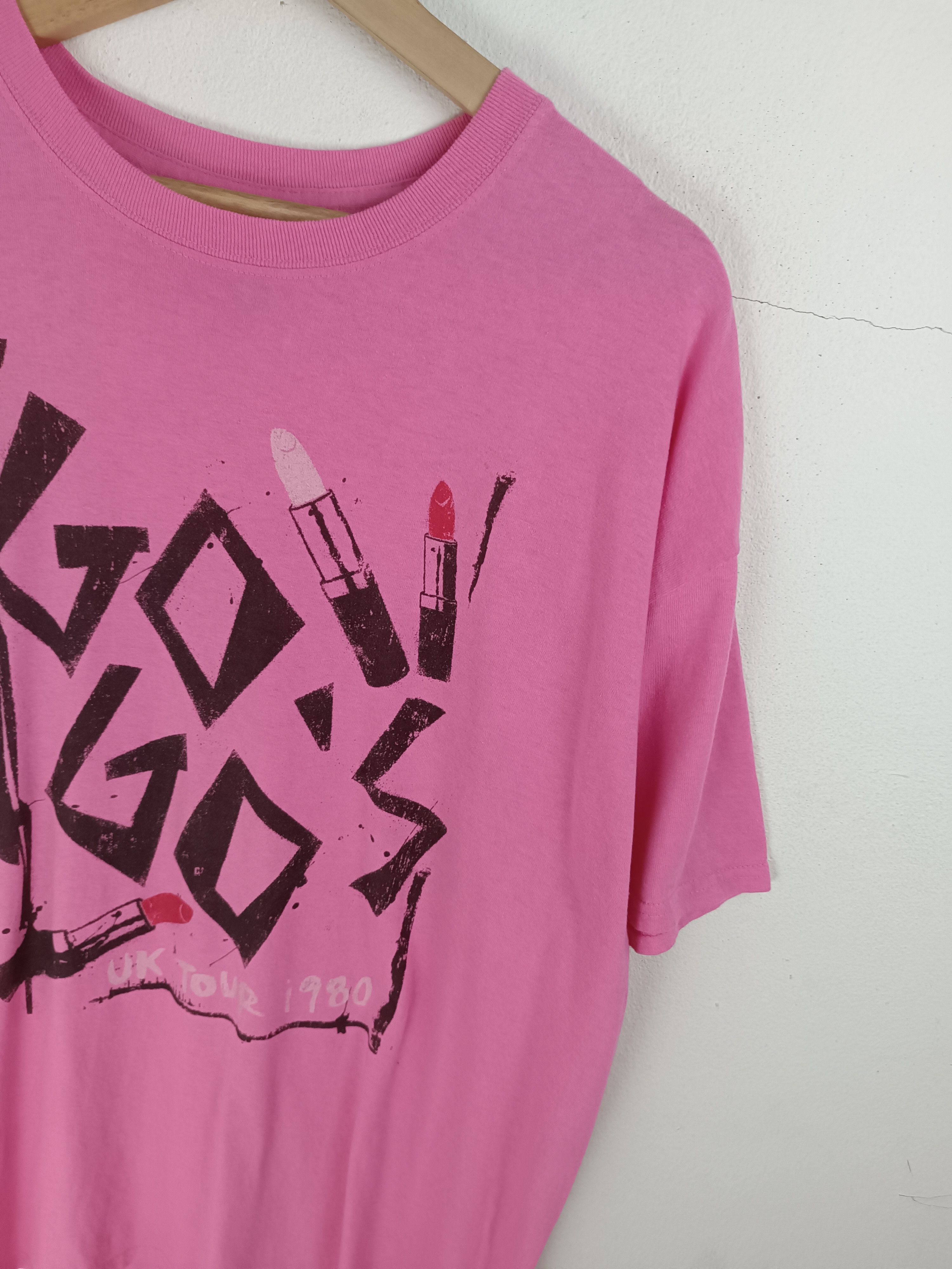 Vintage VINTAGE THE GO GO'S UK TOUR 1980 REPRO TOUR TEE VERY RARE Size US XL / EU 56 / 4 - 8 Thumbnail