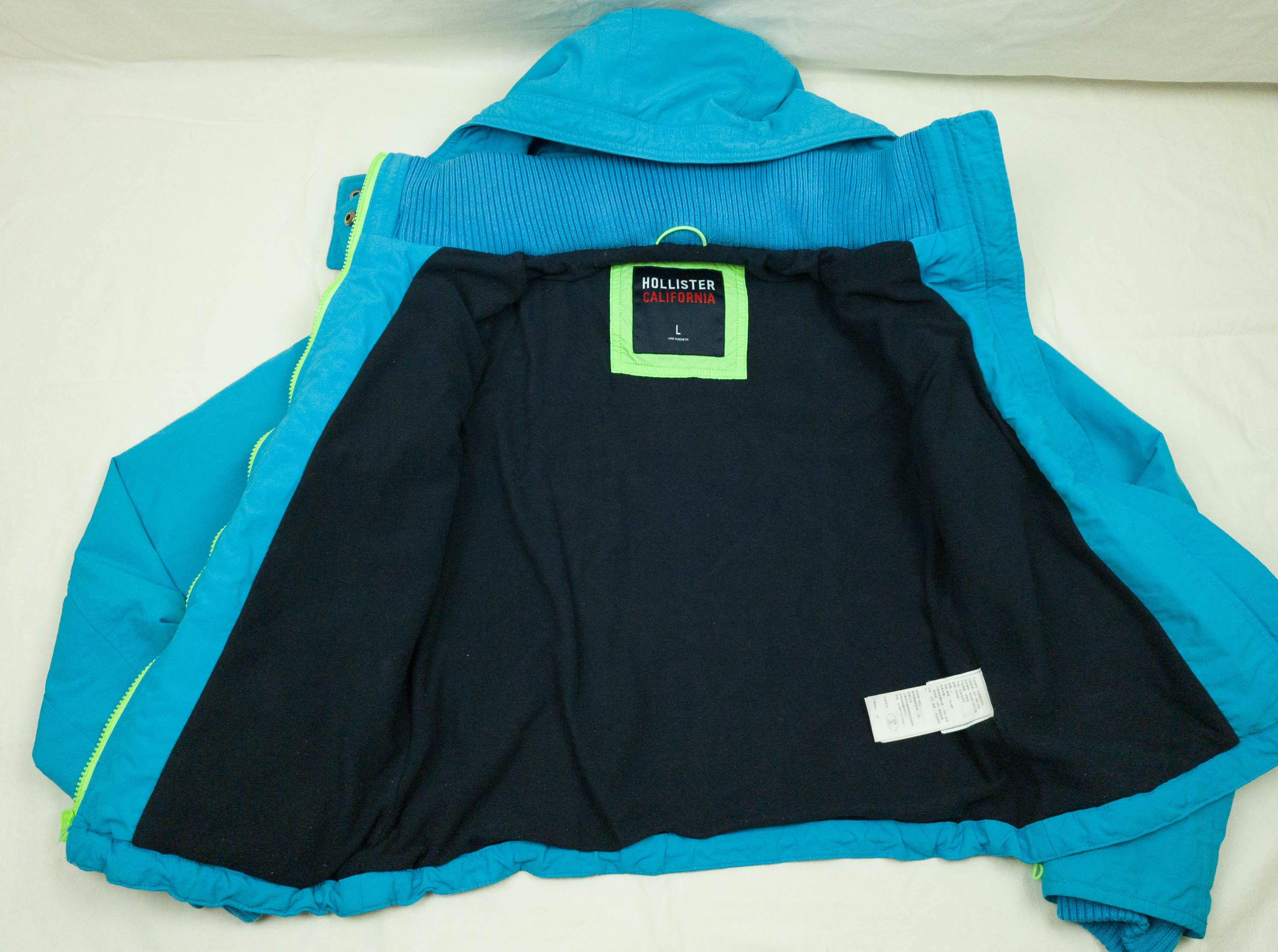 Hollister Hollister womens zip jacket with lining size L Size L / US 10 / IT 46 - 6 Thumbnail