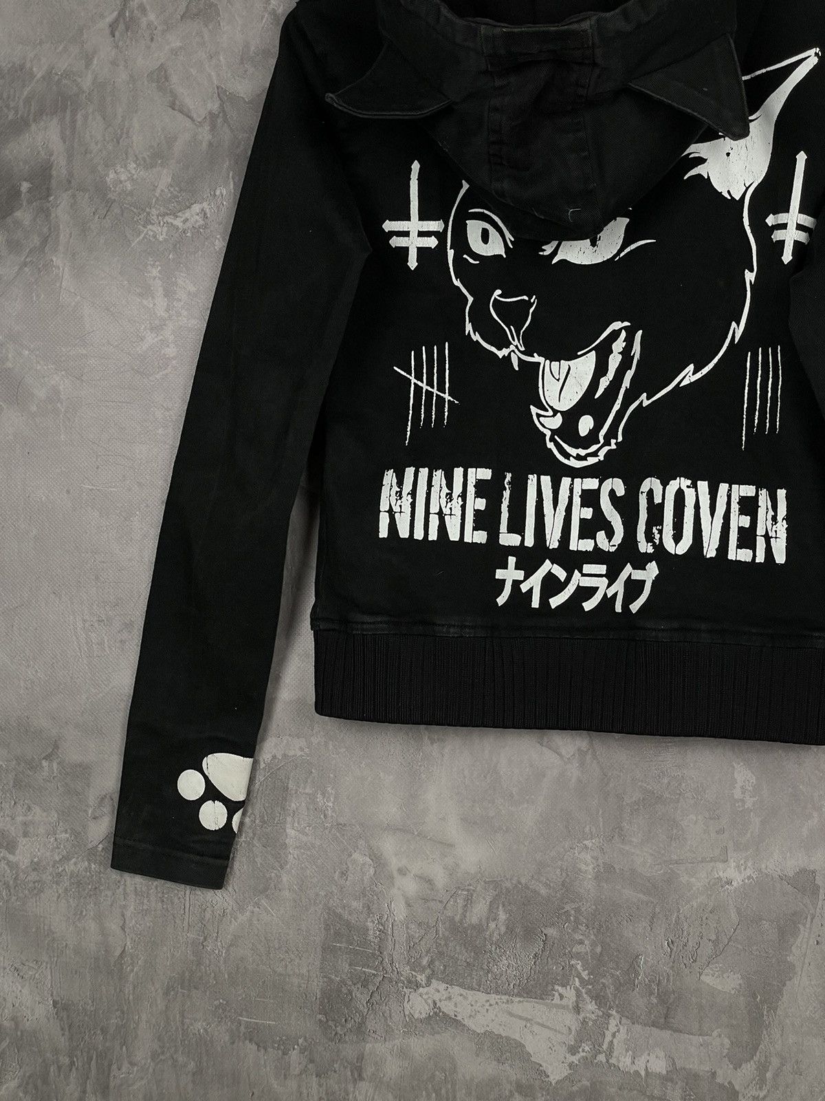 If Six Was Nine × Le Grande Bleu (L.G.B.) × Vintage Vintage Hysteric Glamour Style Japanese Y2K Zip Hoodie Size S / US 4 / IT 40 - 12 Thumbnail