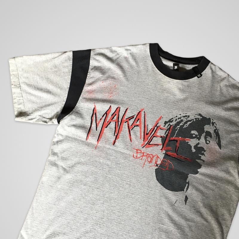 Makaveli Makaveli Branded t-shirt, vintage 2Pac jersey 90s hip hop XL Size US XL / EU 56 / 4 - 3 Thumbnail