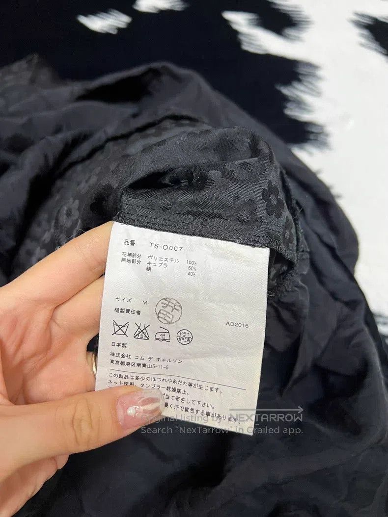 Comme des Garcons Comme Des Garcons Dark Patterned Flower Dress Size M / US 6-8 / IT 42-44 - 4 Thumbnail