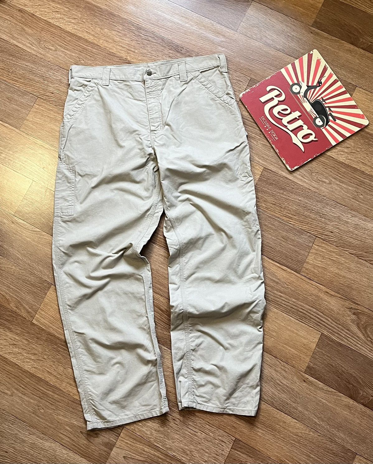 Carhartt Carhartt Men's Canvas Work Dungaree Pants Size US 40 / EU 56 - 5 Thumbnail