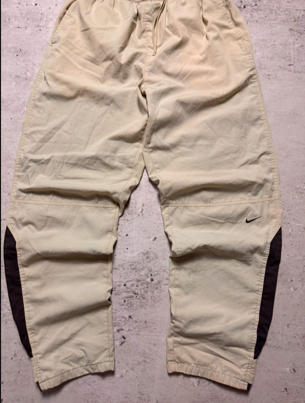 Nike × Vintage NIKE VINTAGE BASIC LOGO OVERSIZE BAGGY PANTS Size US 34 / EU 50 - 2 Thumbnail