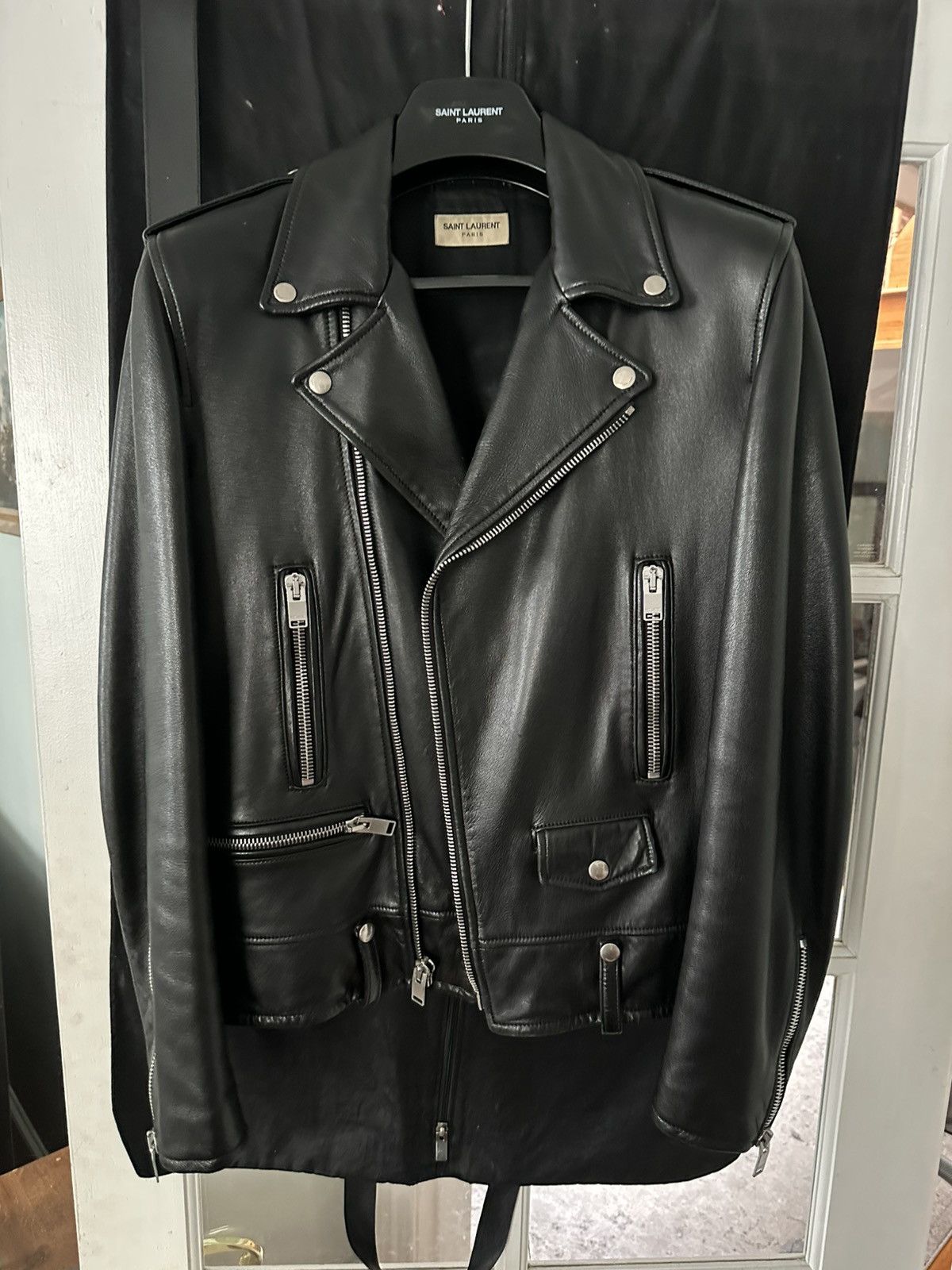 Hedi Slimane × Saint Laurent Paris Saint Laurent fw13 l01 Size US L / EU 52-54 / 3 - 2 Thumbnail