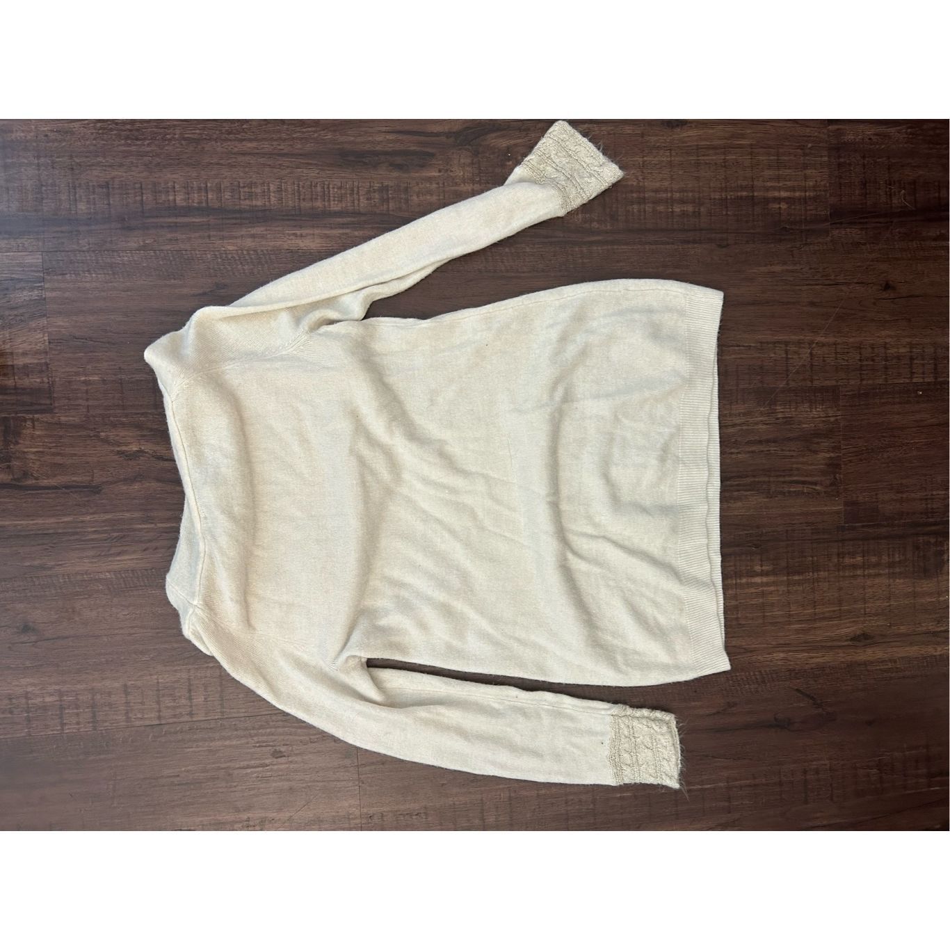 White's Boots White Stag Cream Gold Thread Turtleneck Cowl-Neck SOFT Sweat Size M / US 6-8 / IT 42-44 - 6 Thumbnail