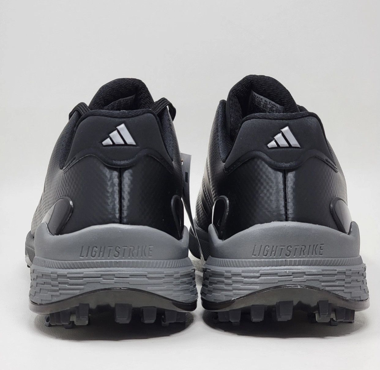 Men’s Size 14 Adidas ZG23 Golf Shoes Black Silver GW1178 New
