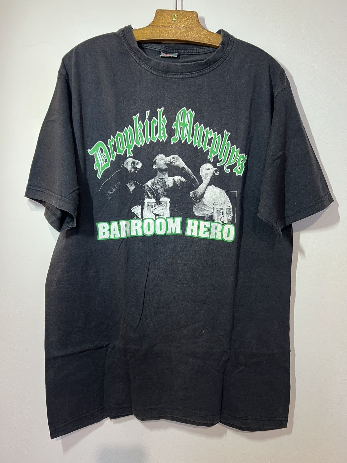 Band Tees Vintage Dropkick Murphys shirt bar hero 90s Size US L / EU 52-54 / 3 - 1 Thumbnail