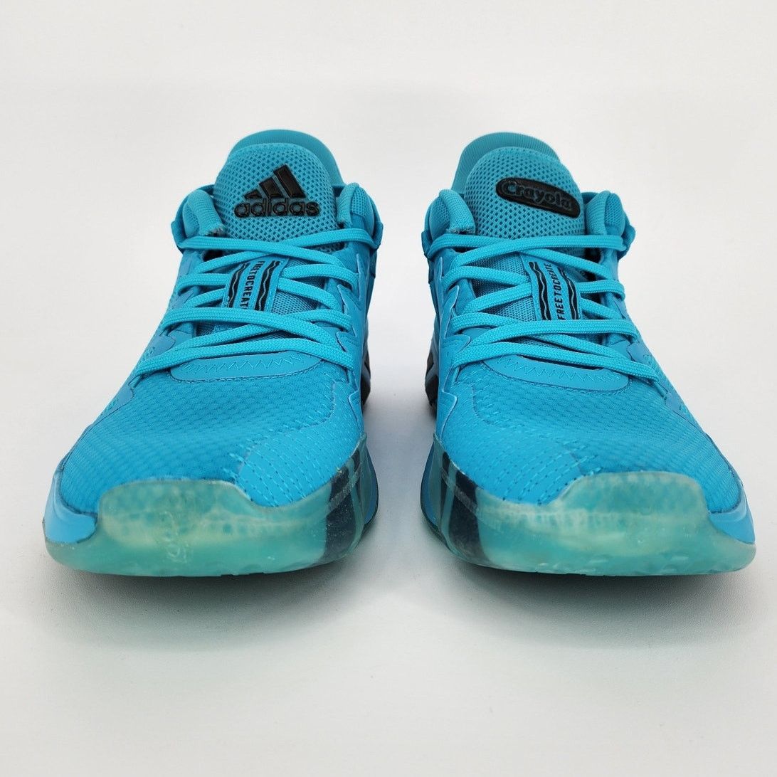 Adidas Adidas D.O.N. Issue 2 Crayola Signal Cyan Sky Blue Sneaker 9 Size US 9 / EU 42 - 3 Thumbnail