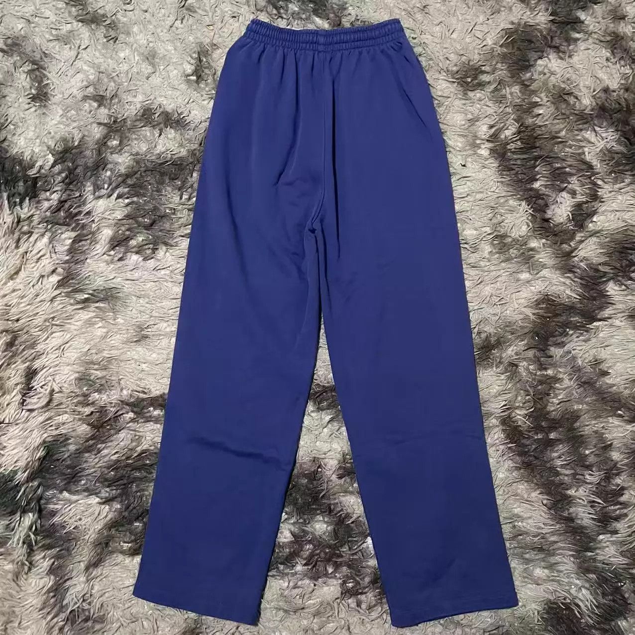 Balenciaga Balenciaga Purple Coke Waves Embroidered Sweatpants Size 25" / US 0 / IT 36 - 2 Thumbnail