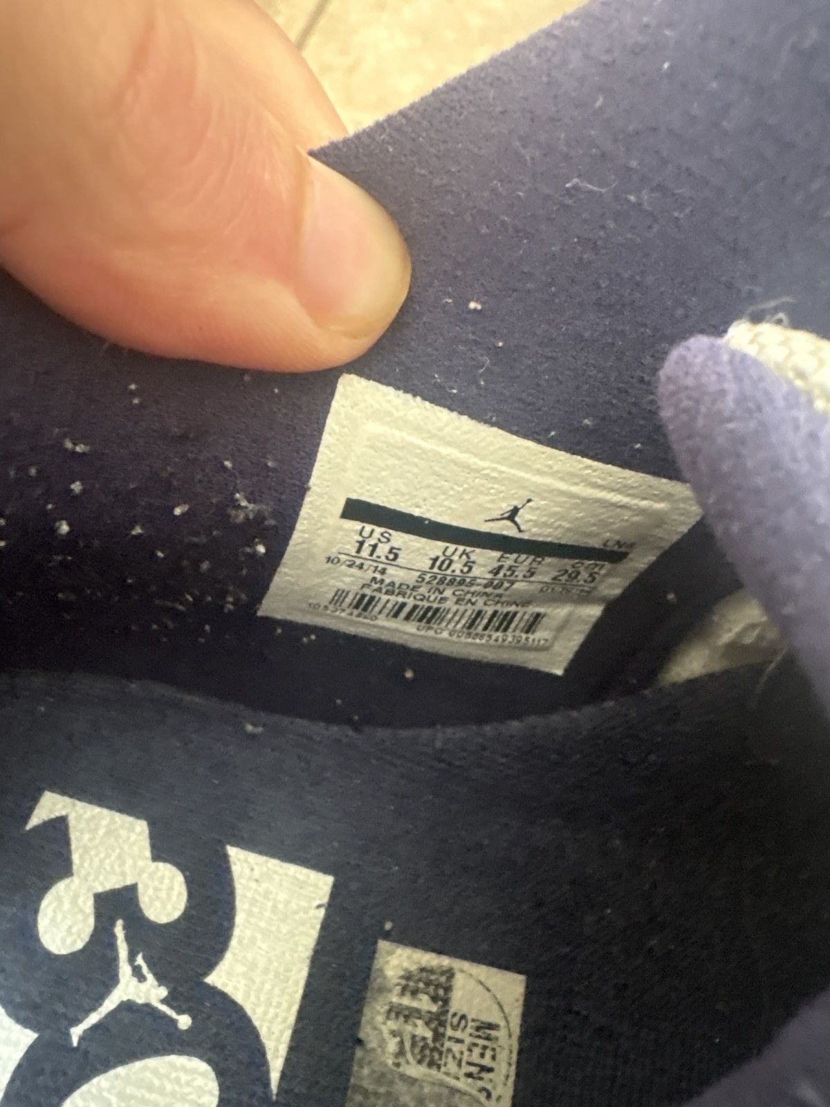 Jordan Brand Jordan 11 “GeorgeTown” Size 11.5 Size US 11.5 / EU 44-45 - 1 Thumbnail