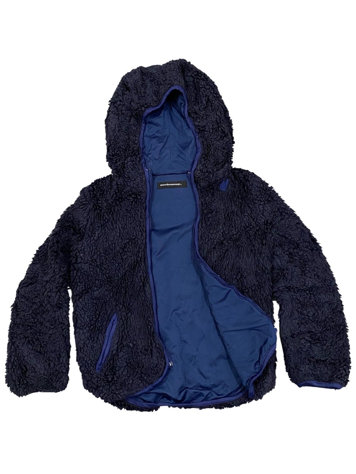 mercibeaucoup Vintage Mercibeaucoup Sherpa Hoodie Jacket Size US M / EU 48-50 / 2 - 1 Thumbnail