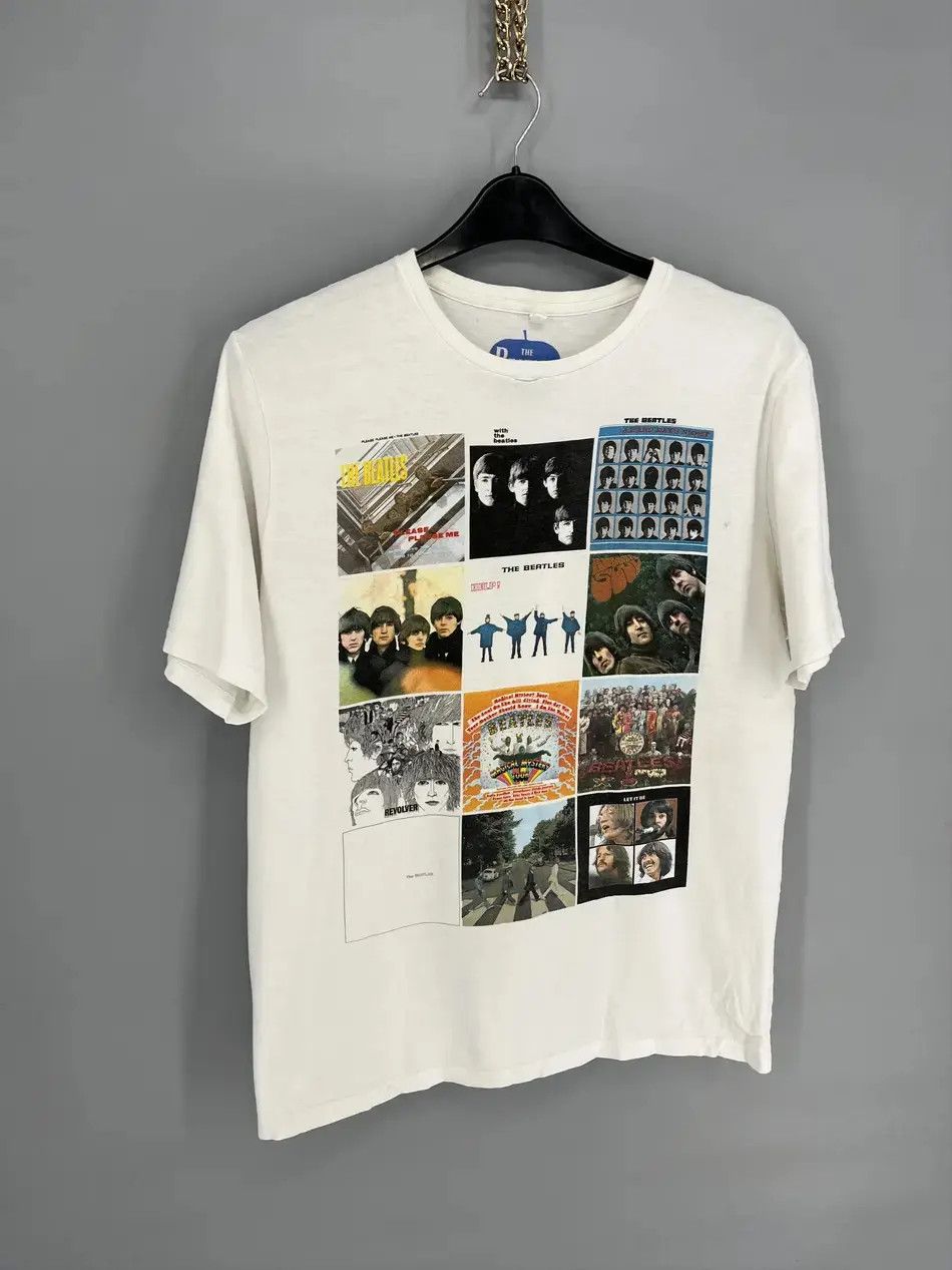 Band Tees Vintage Y2K The Beatles All Over Print "All albums" Size US XL / EU 56 / 4 - 2 Thumbnail