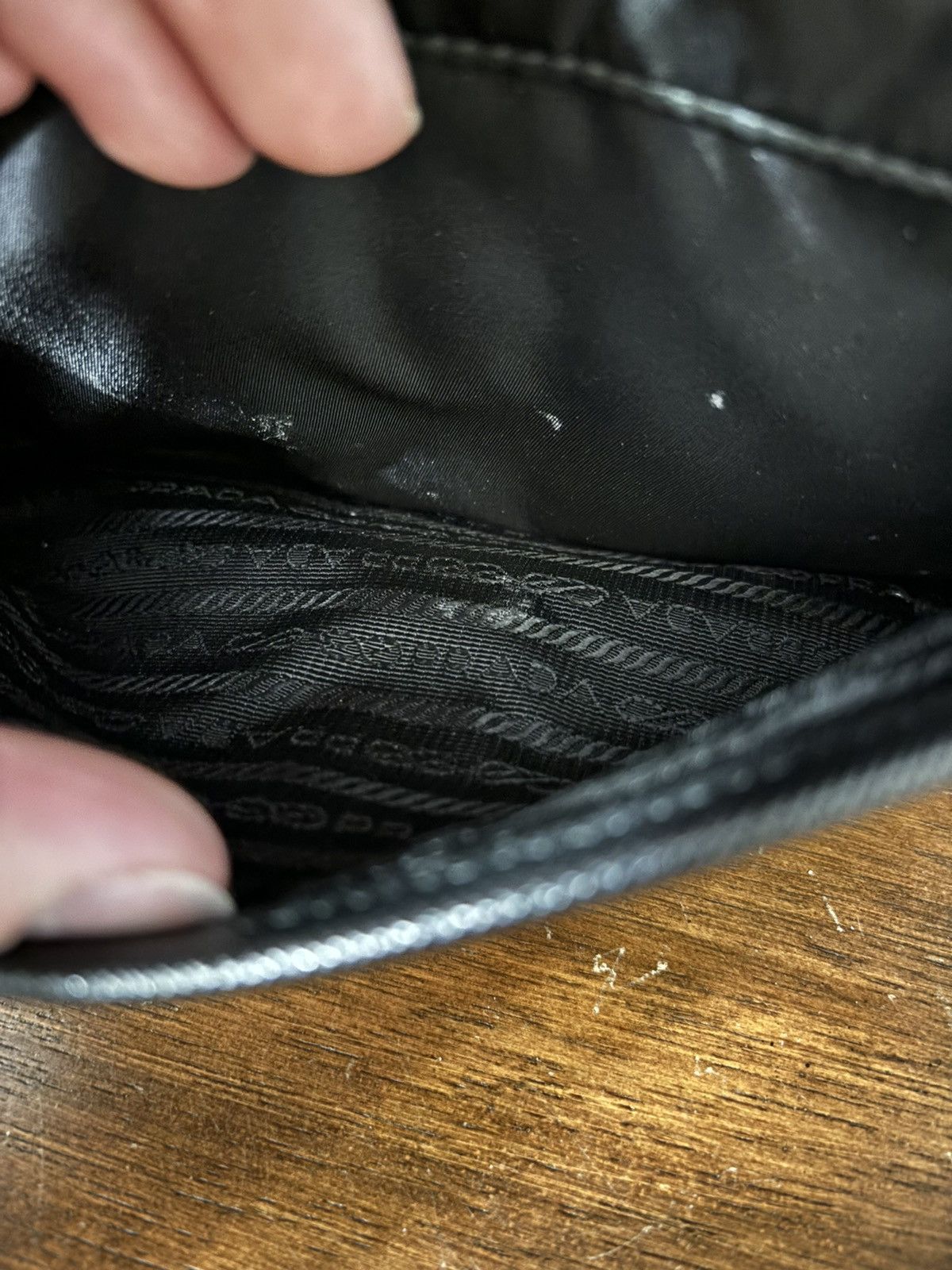 Prada Prada Re Nylon Pouch Crossbody Bag Size ONE SIZE - 7 Thumbnail