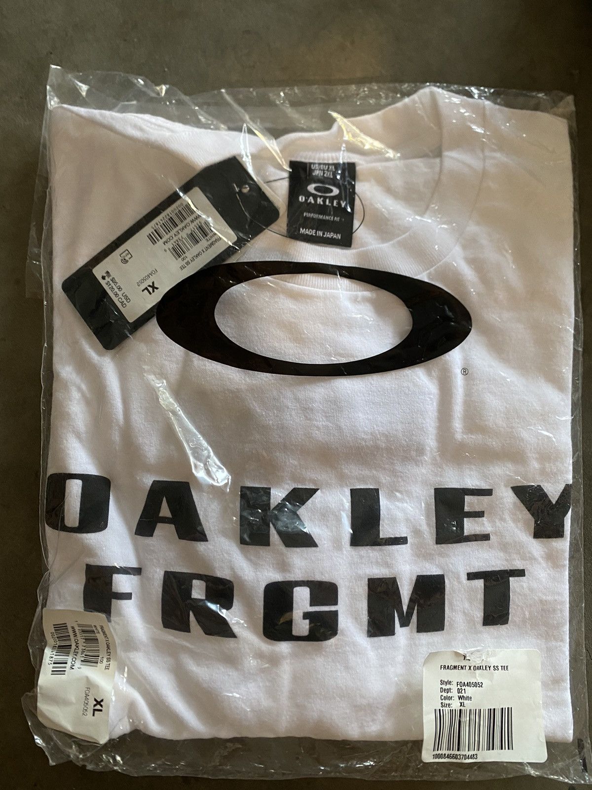 Fragment Design × Oakley Oakley Fragment Tee Size US XL / EU 56 / 4 - 1 Thumbnail