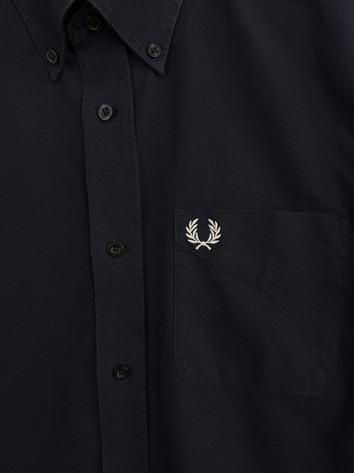 Fred Perry 🇬🇧 Fred Perry Oxford Shirt Embroidered Logo Rare Retro Size US M / EU 48-50 / 2 - 8 Thumbnail