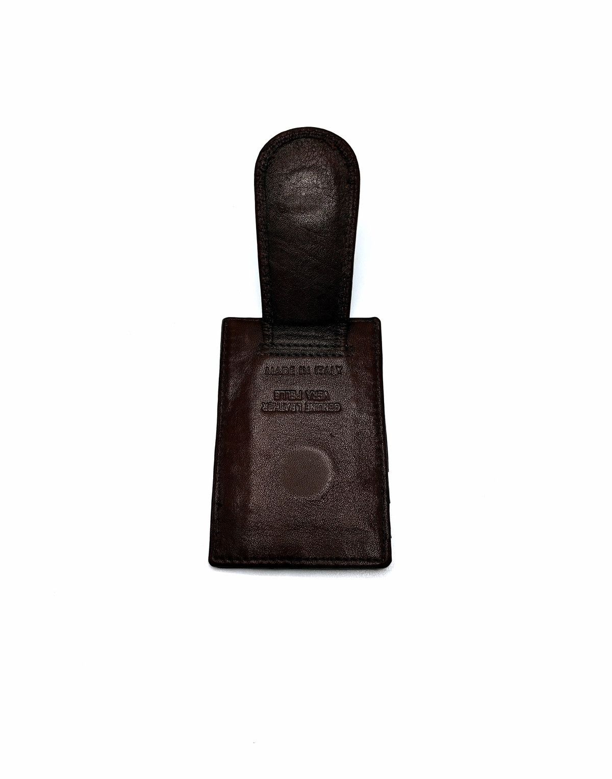 Genuine Leather Italian Leather Money Clip Card Holder Size ONE SIZE - 1 Thumbnail
