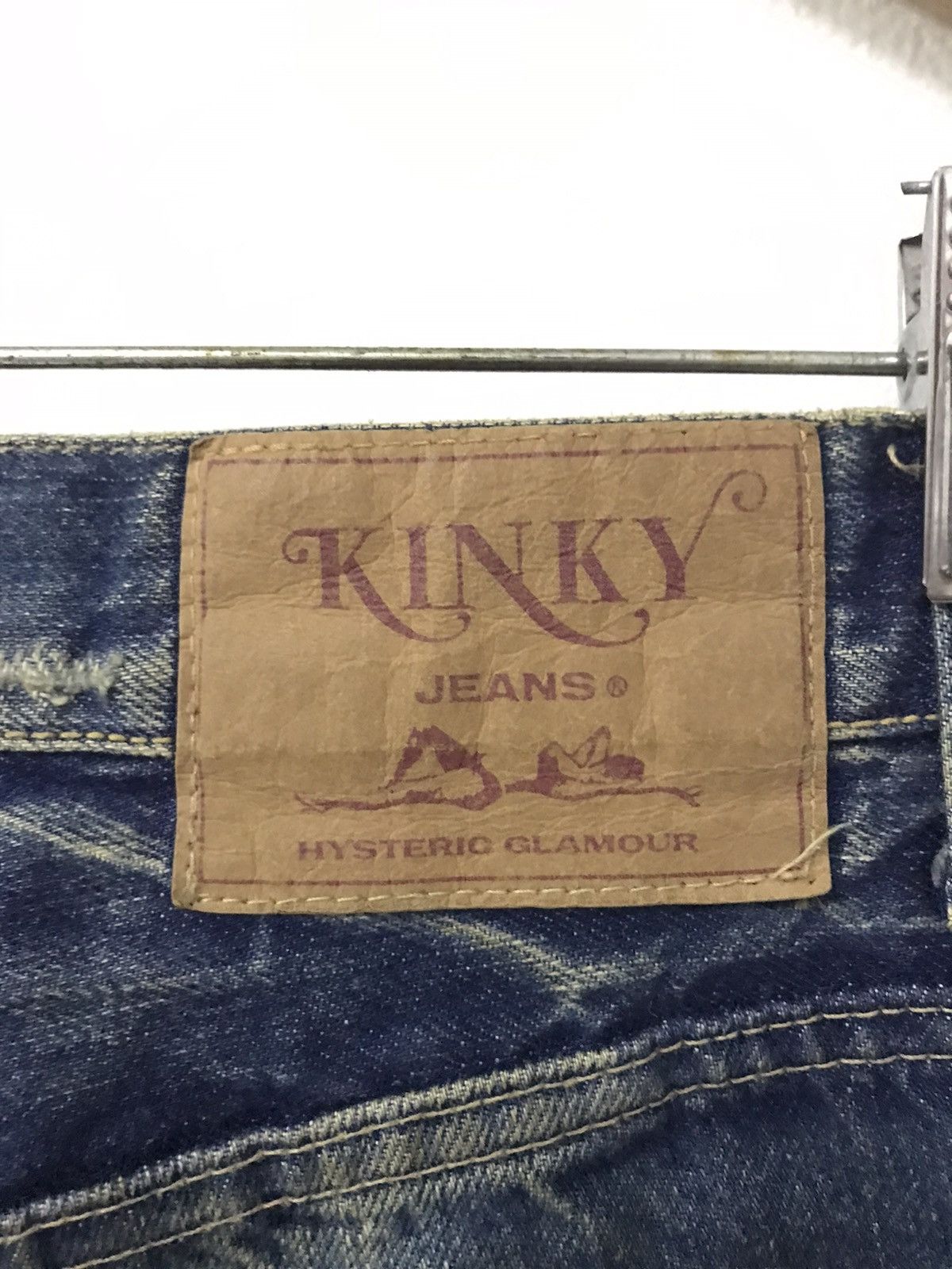 Hysteric Glamour Vintage hysteric glamour distressed style selvedge punk Size 30" / US 8 / IT 44 - 11 Thumbnail