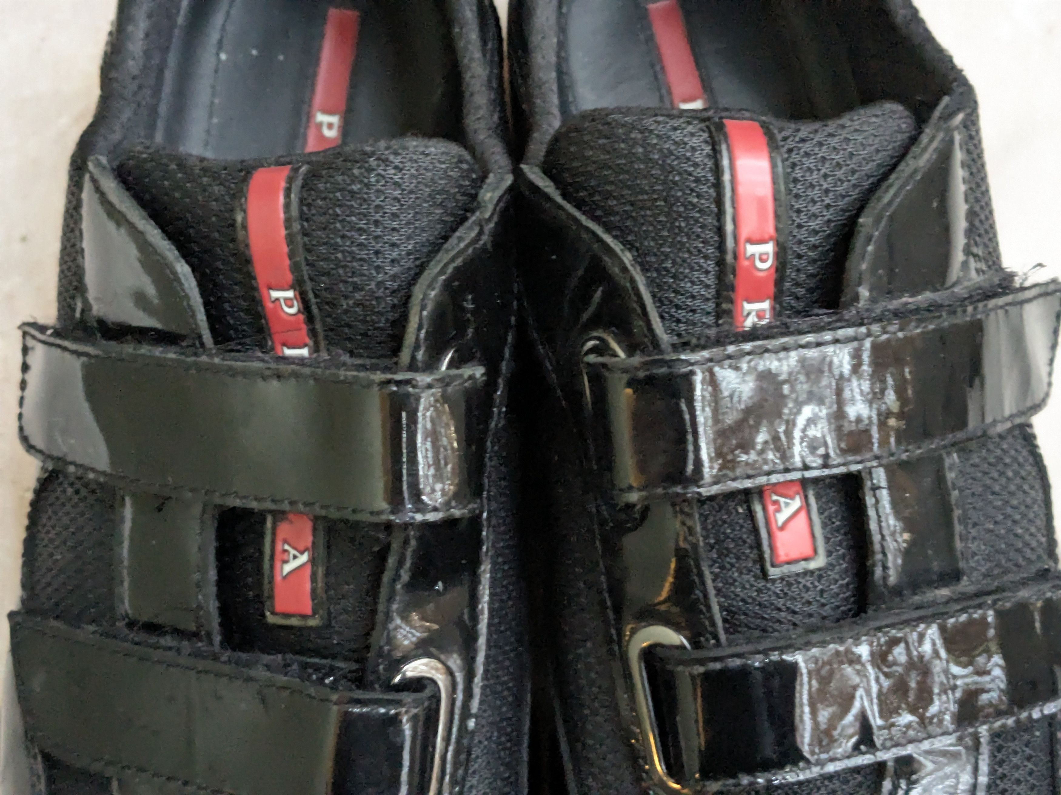 Prada Prada America's Cup Black Red 7.5 Leather Low Tops Size US 7.5 / EU 40-41 - 6 Thumbnail