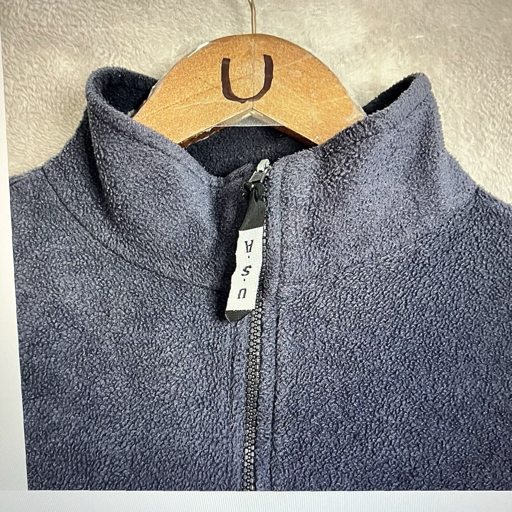 Vintage VINTAGE Olympic Jacket Mens XL Full Zip Blue 90s Embroidered USA Fleece Windbreaker Size US XL / EU 56 / 4 - 5 Thumbnail
