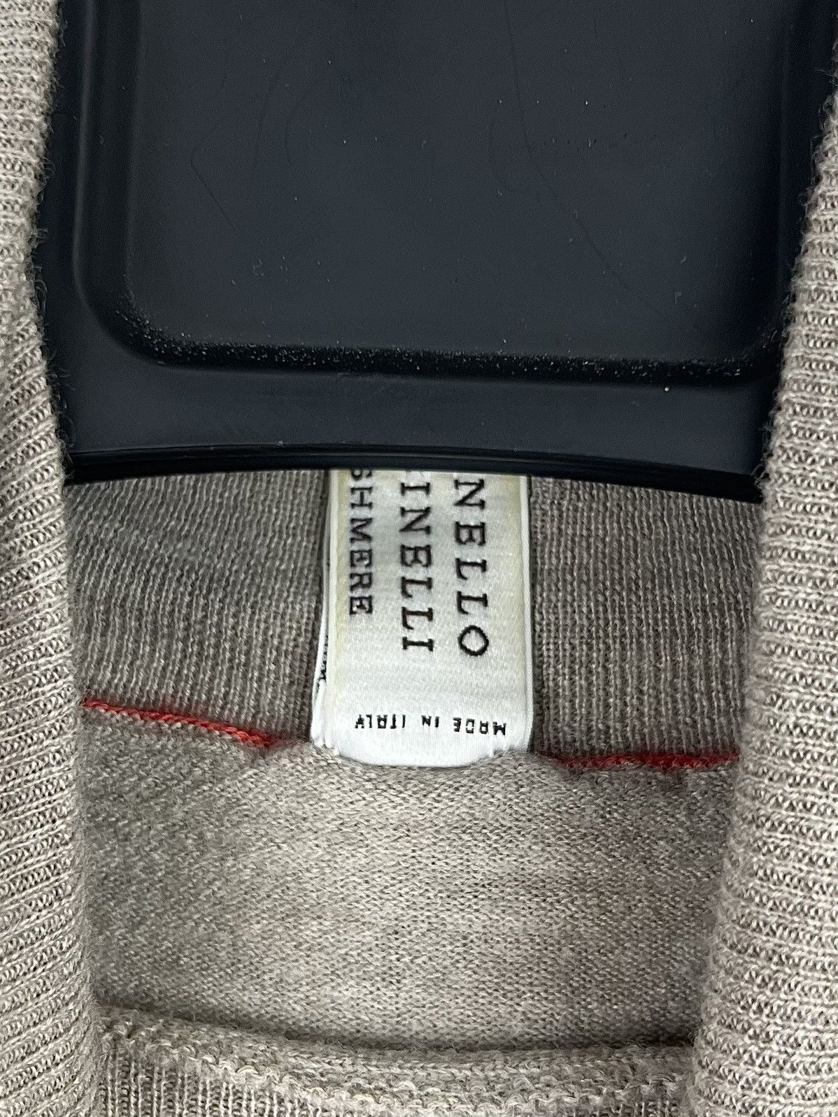 Brunello Cucinelli BRUNELLO CUCINELLI Sweater Turtleneck Cashmere/Wool Virgin Size US L / EU 52-54 / 3 - 8 Thumbnail