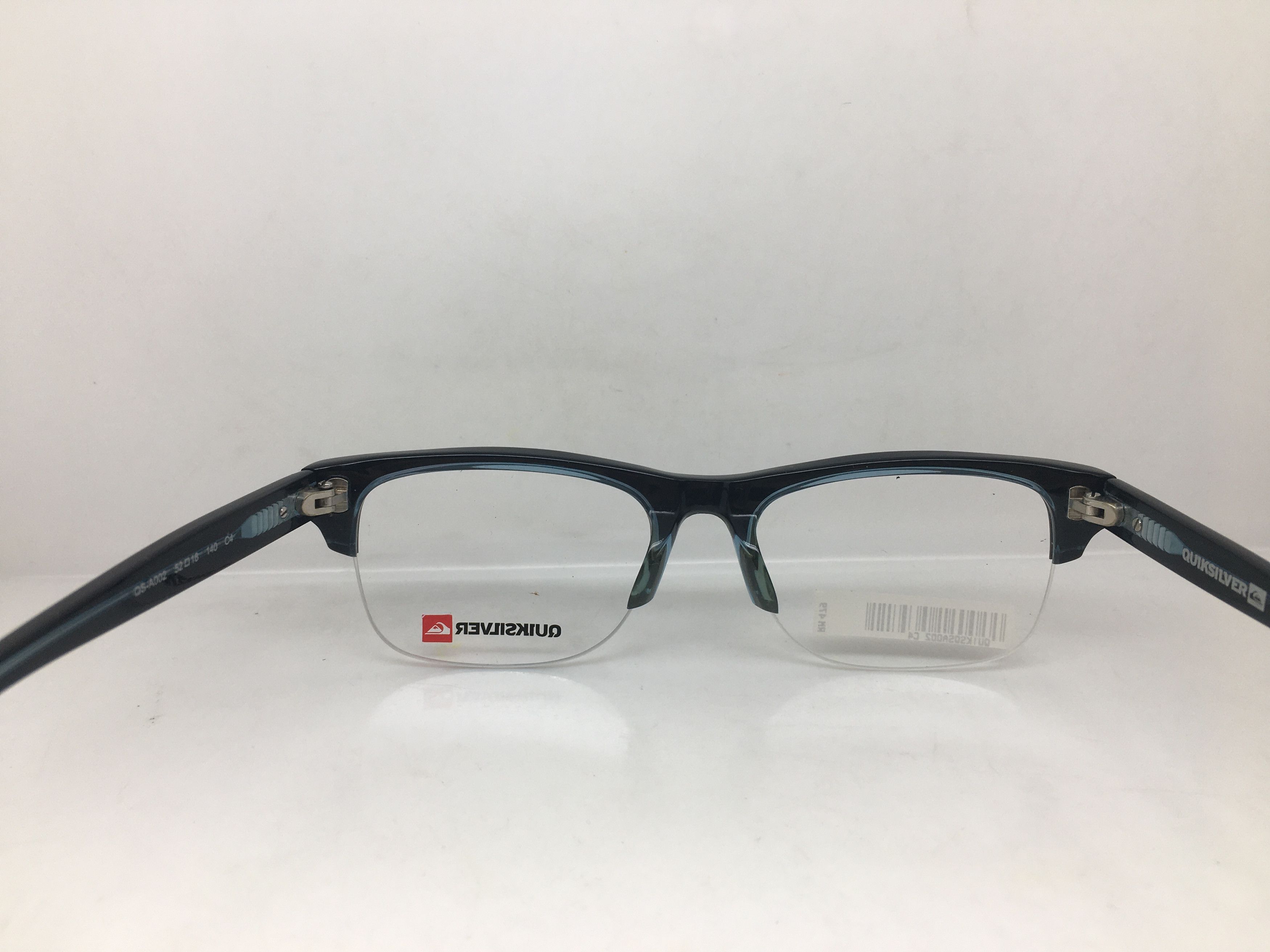 Other Quiksilver QS-A002 Malcolm X Black Blue Eyeglasses Frame Size ONE SIZE - 5 Thumbnail
