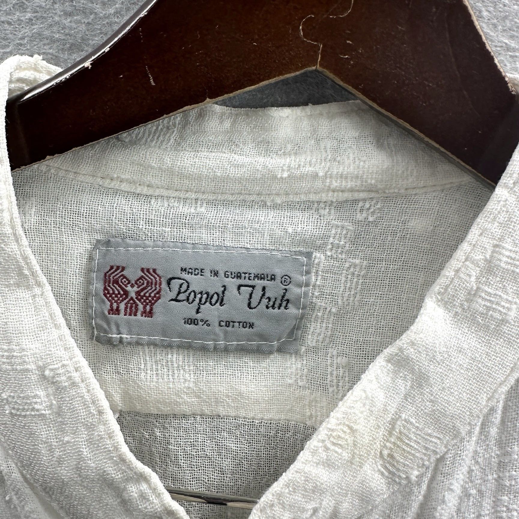 Vintage VINTAGE Popol Vuh Shirt Womens XL Embroidered Guatemalan Ethnic Handmade Tunic Blouse White Women's XL Embroidered 90s Bohemian Style Size XL / US 12-14 / IT 48-50 - 7 Thumbnail
