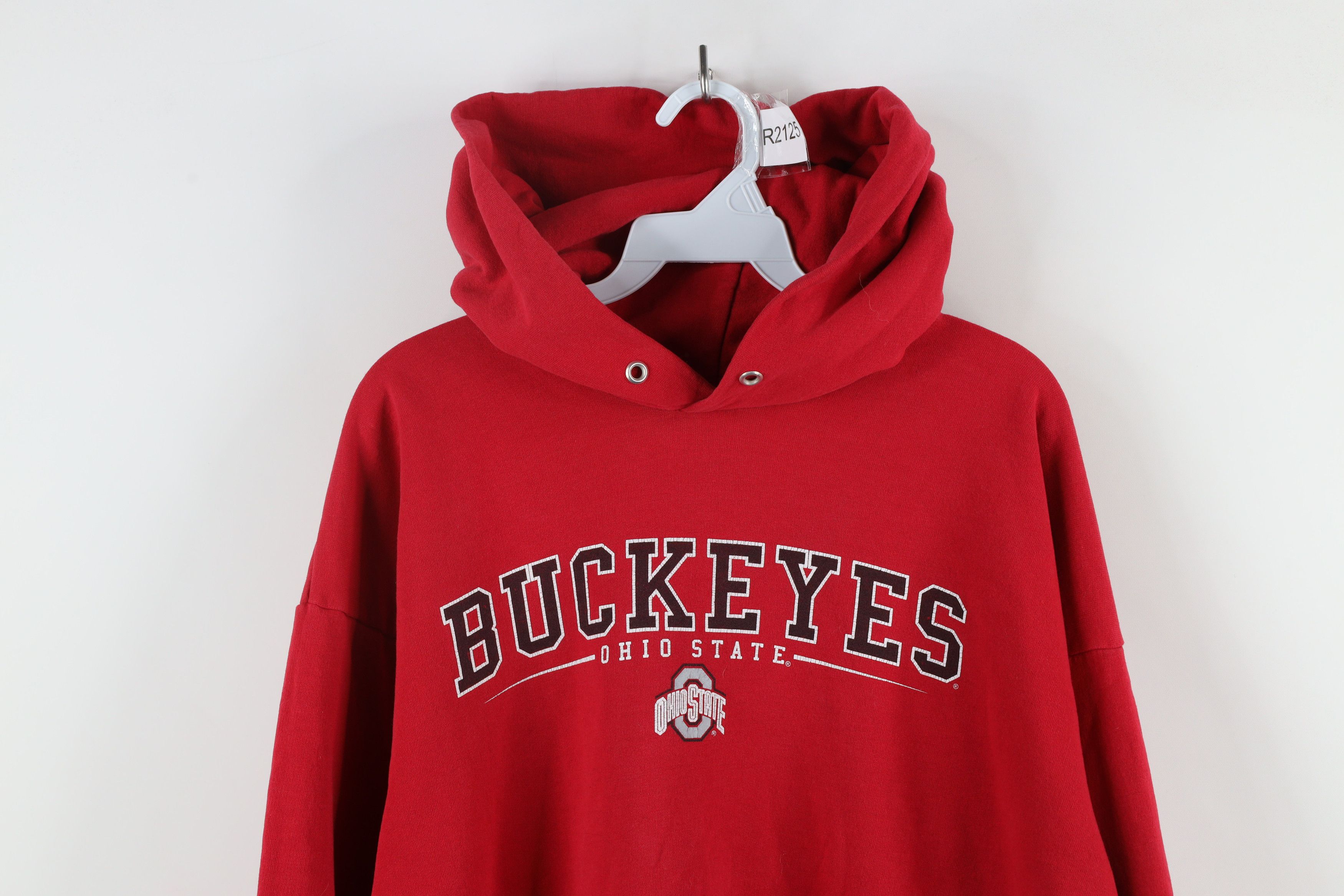 Vintage Vintage 90s Out Ohio State University Hoodie Sweatshirt Size US L / EU 52-54 / 3 - 2 Thumbnail