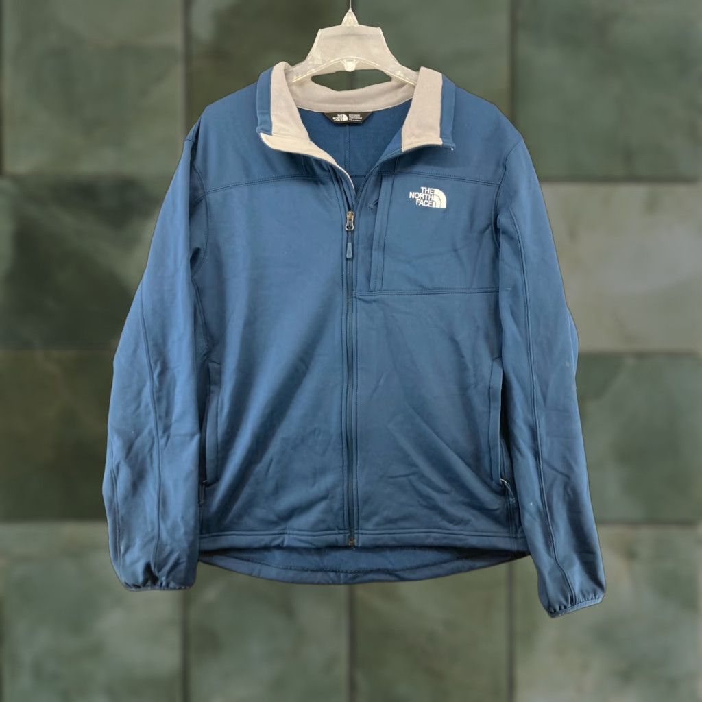 The North Face North Face Mens Jacket Blue Large Full Zip Size US L / EU 52-54 / 3 - 1 Thumbnail