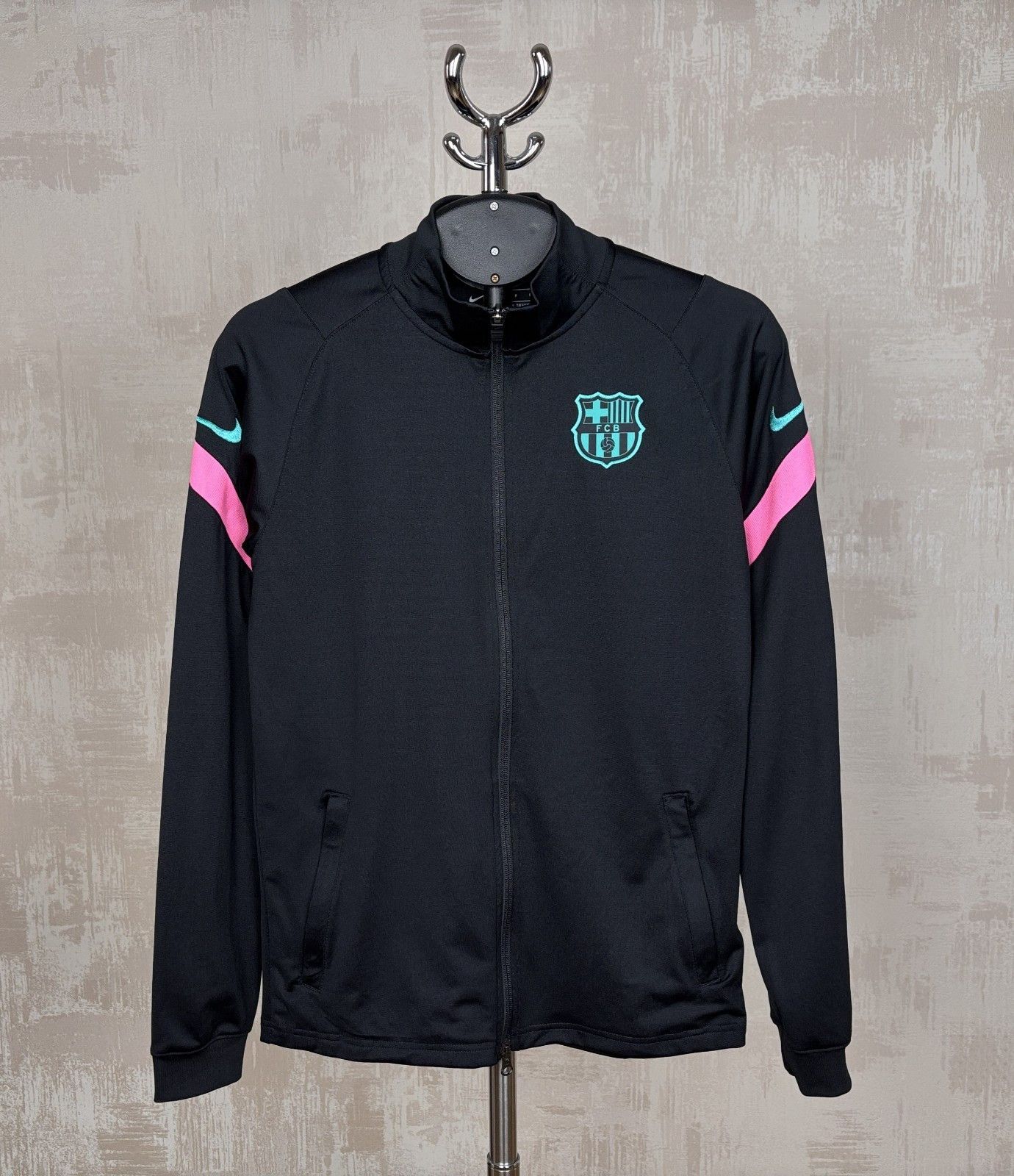 Nike Nike FC Barcelona Dri-Fit Training Soccer Track Jacket Size US S / EU 44-46 / 1 - 2 Thumbnail