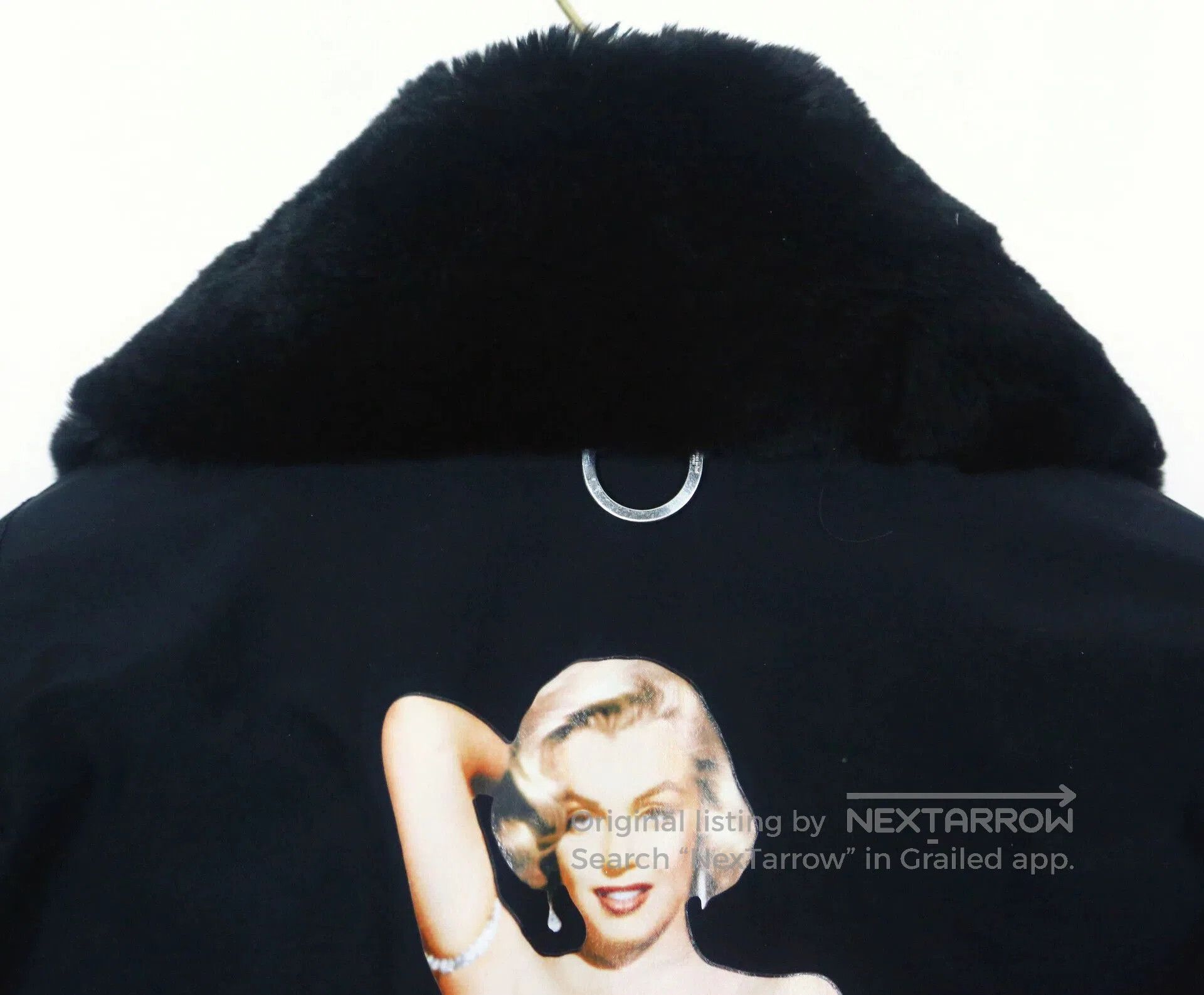 Mastermind Japan Black Marilyn Monroe Print Bomber Jacket. Size US M / EU 48-50 / 2 - 4 Thumbnail