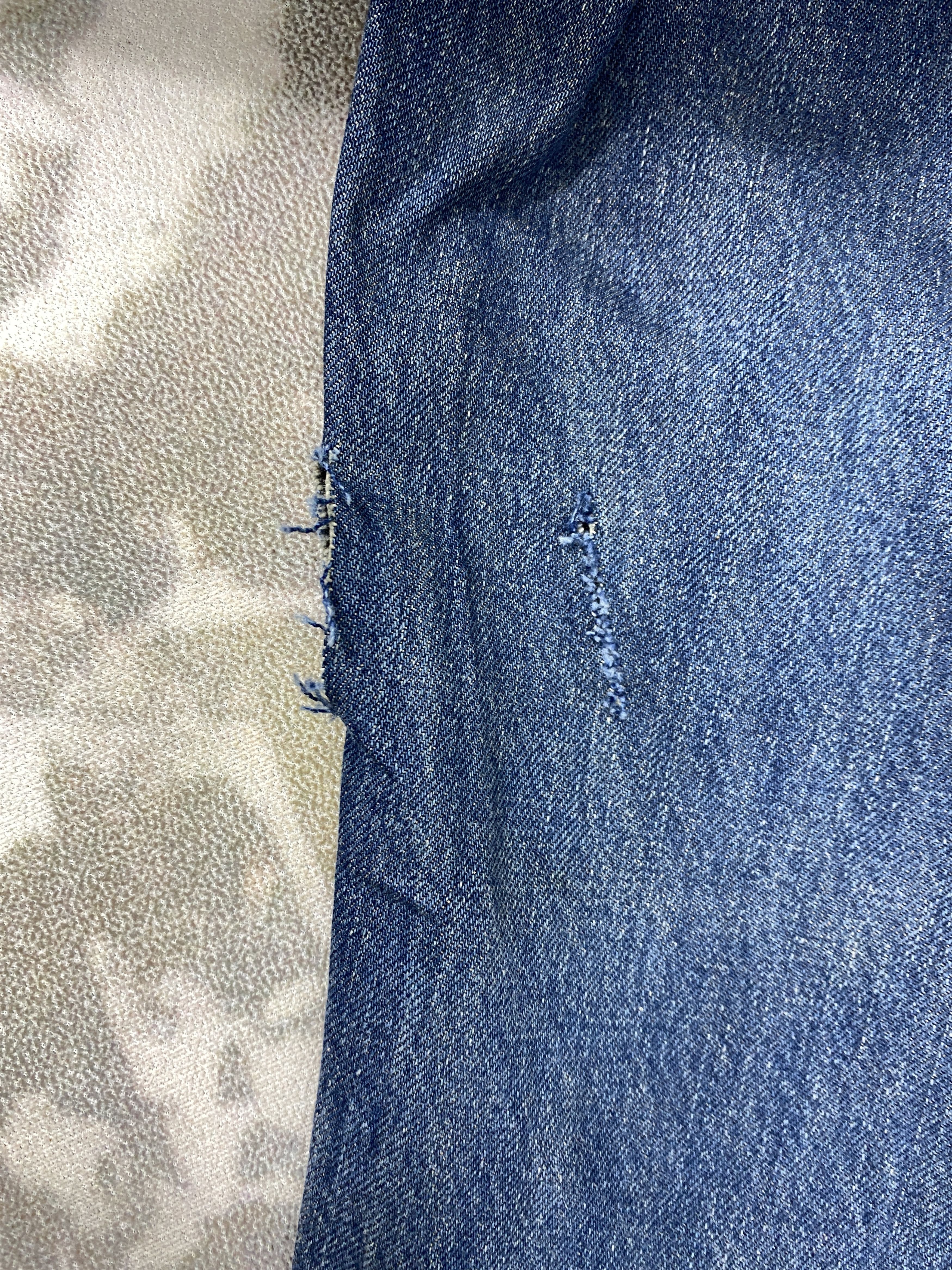 Levi's 90s Blue Vintage Levi's 504 USA 31x31.5 Denim -JN1086 Size US 31 - 15 Thumbnail