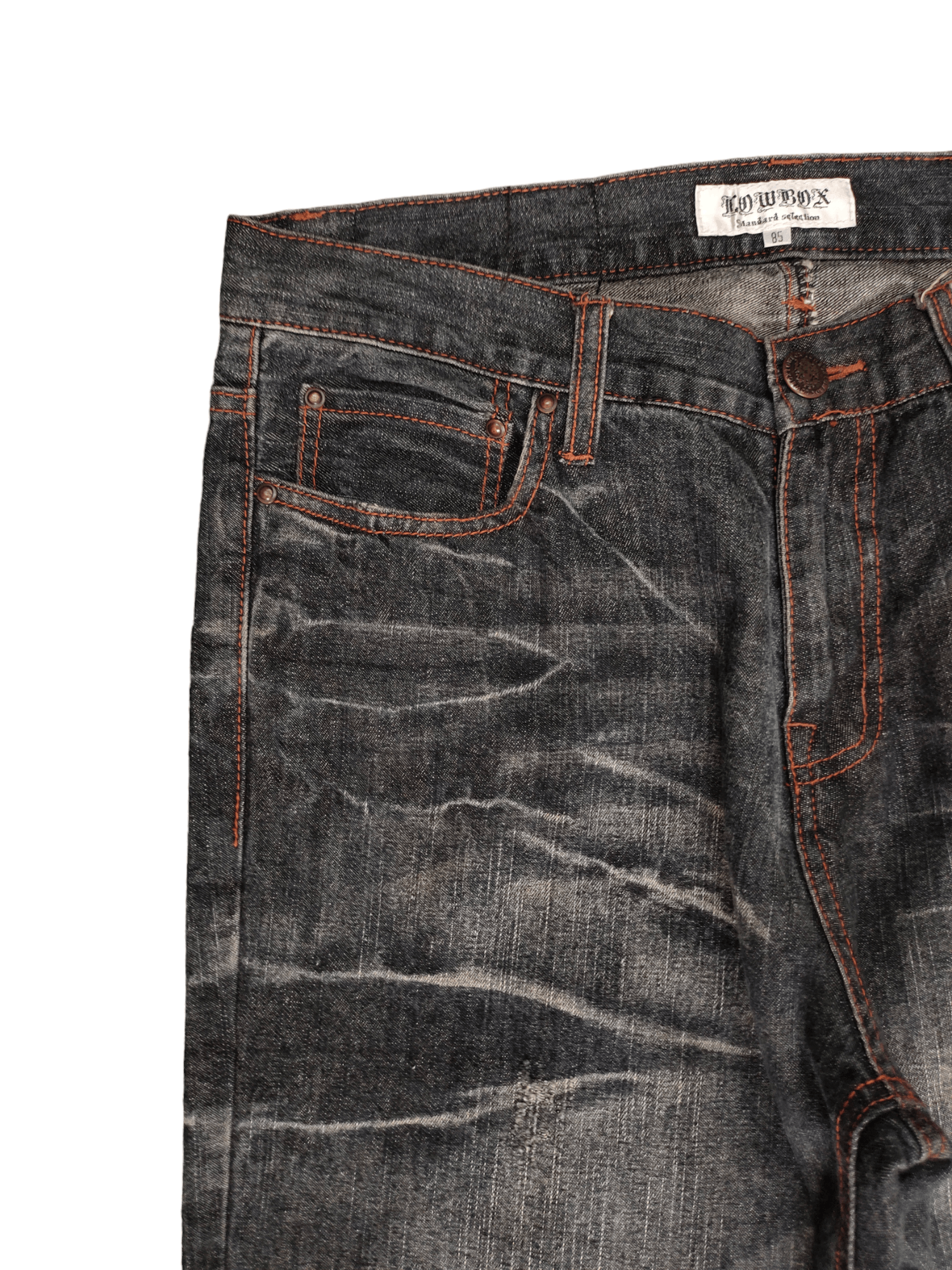 Number (N)ine × Undercover Lowbox Japan Clawmark Denim Jeans Regular Size US 32 / EU 48 - 4 Thumbnail