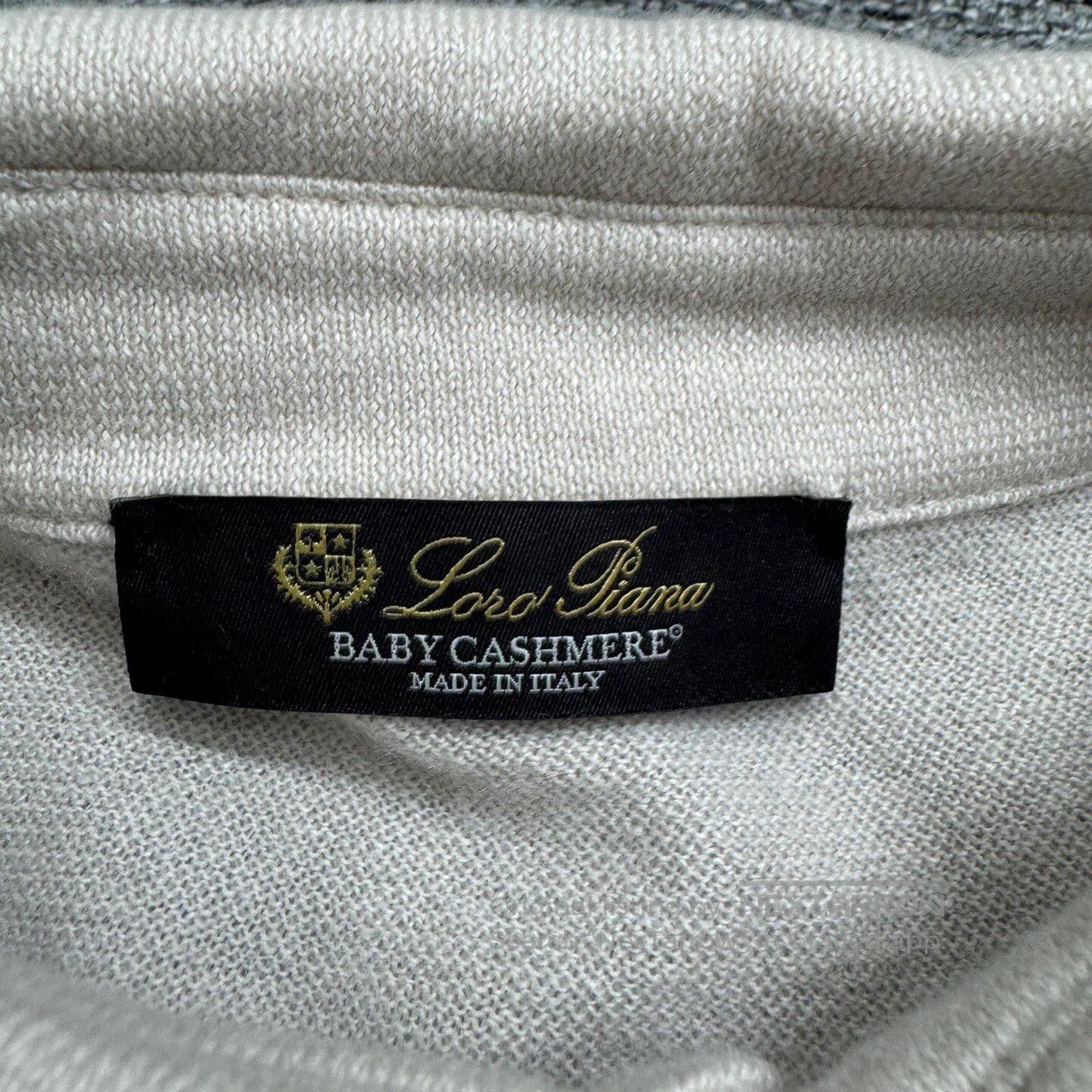 Loro Piana LORO PIANA BABY CASHMERE Cashmere Knit sweater| Size US XL / EU 56 / 4 - 3 Thumbnail
