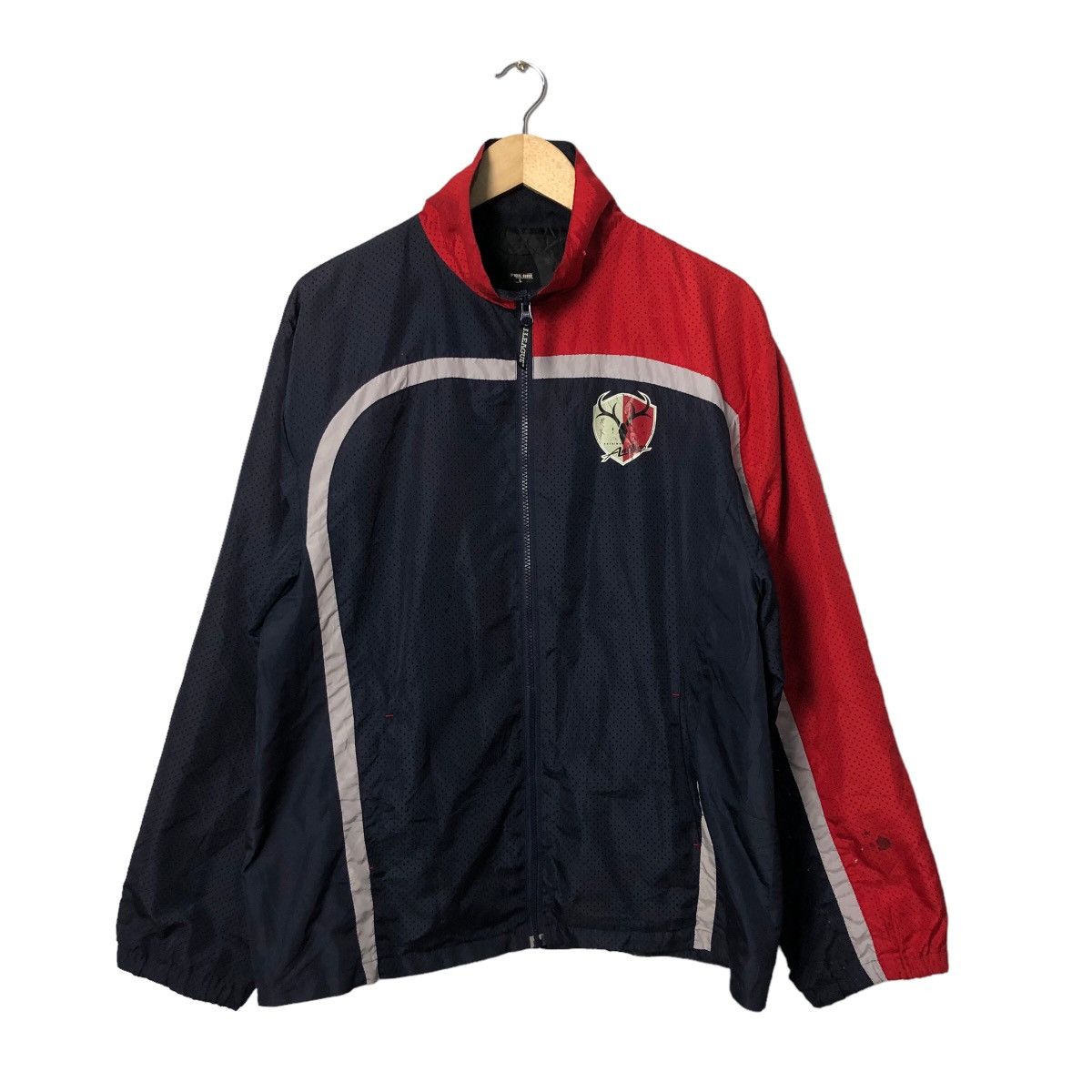 Japanese Brand Vintage J League Kashima Antlers Zipper Ups Jacket Size US L / EU 52-54 / 3 - 1 Thumbnail