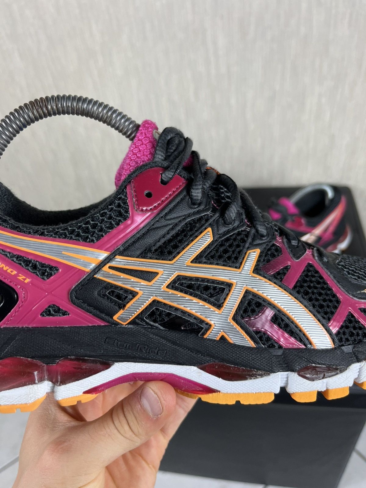 Asics Vintage Asics Gel-Kayano 21 mesh y2k sport sneakers shoes Size US 7 / EU 40 - 6 Thumbnail