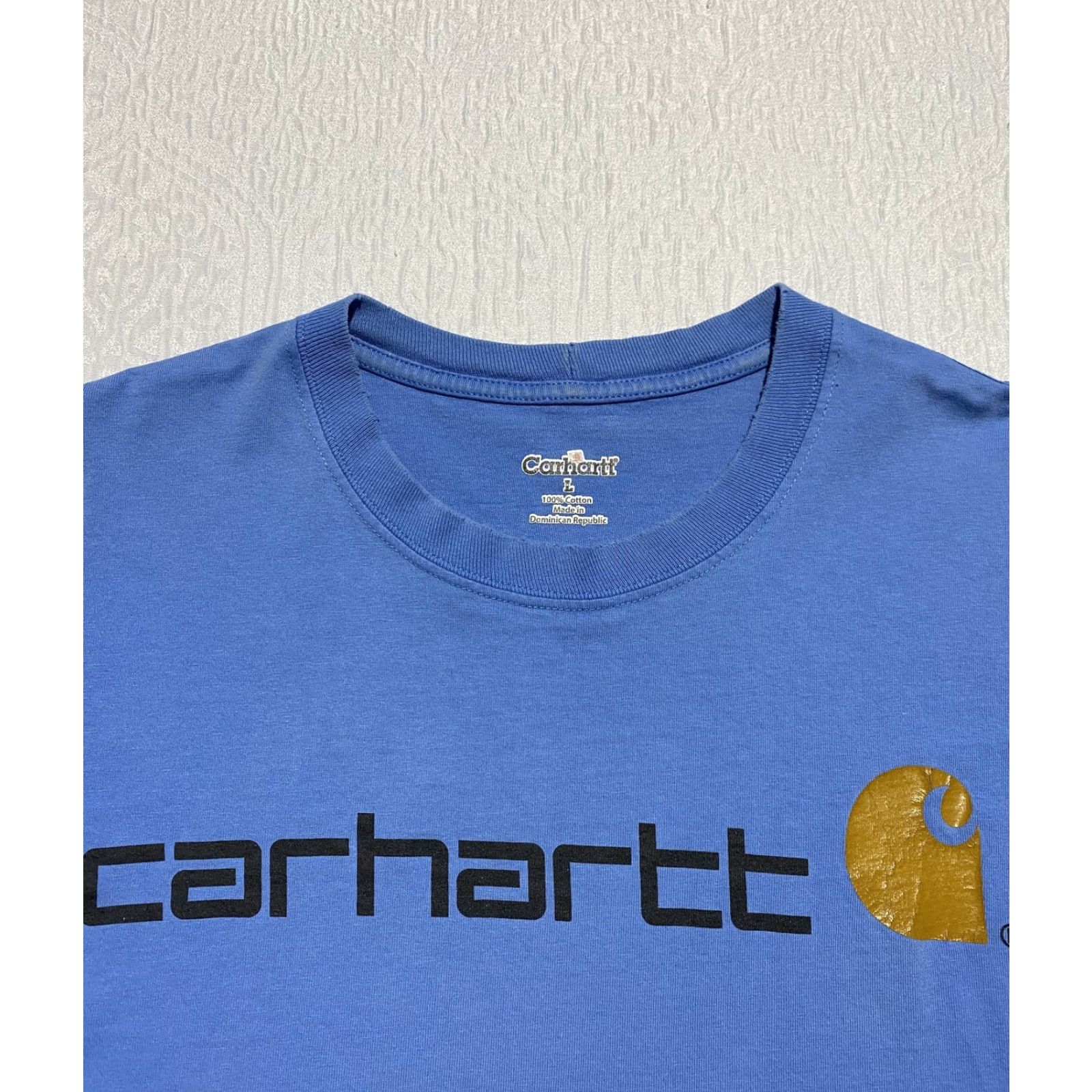 Carhartt VINTAGE Carhartt Shirt Mens Large Workwear Graphic Tee T-Shirt Spell Out Work Casual Size US L / EU 52-54 / 3 - 2 Thumbnail