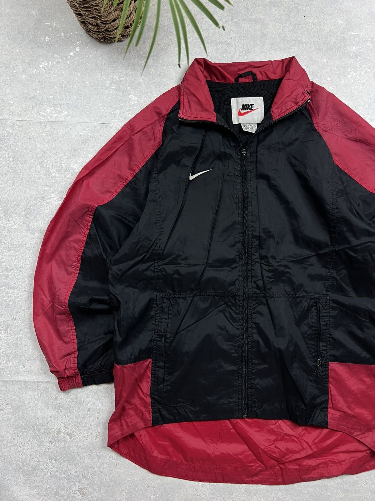 Nike 90s Nike Triple Logo Vintage Y2K Oversized Retro Jacket Size US L / EU 52-54 / 3 - 2 Thumbnail