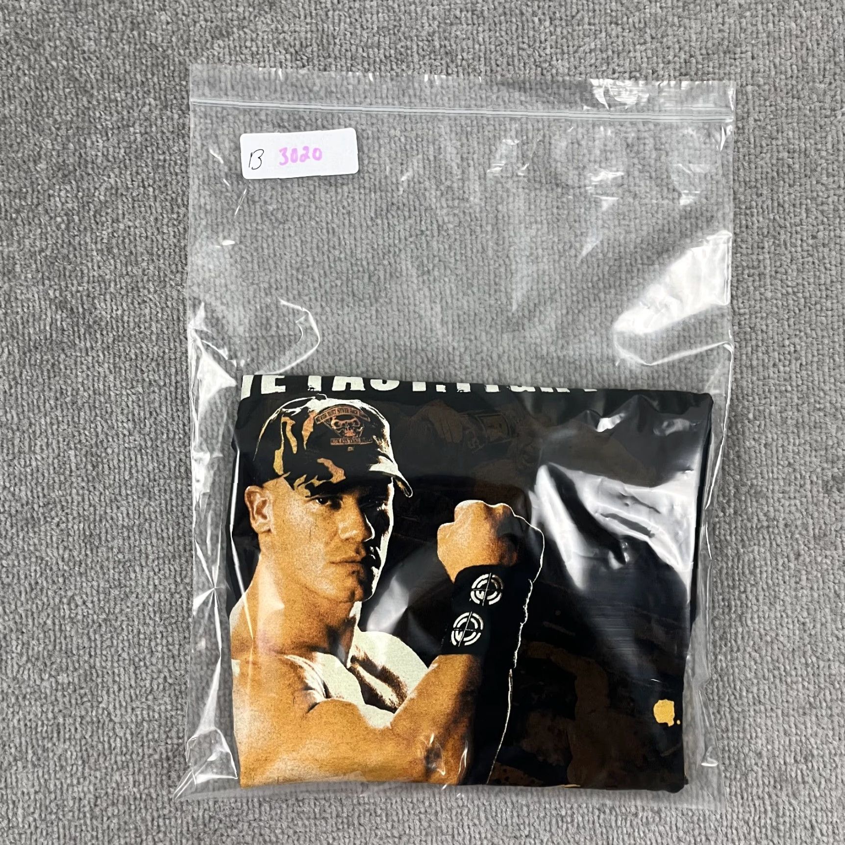 Vintage VINTAGE John Cena Graphic T-Shirt Mens Medium Black Wrestling Live Fast Fight Hard 2007 Size US M / EU 48-50 / 2 - 8 Thumbnail
