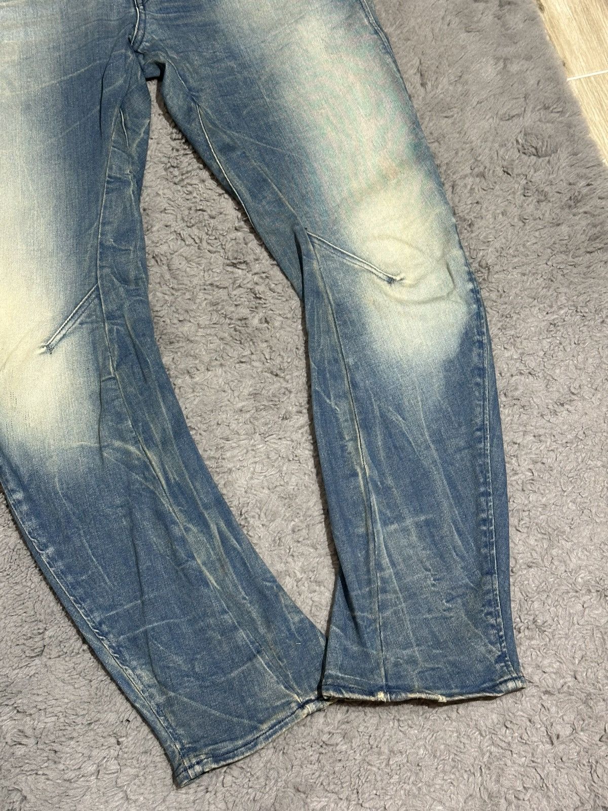G-Star Vintage G-Star RAW "3301" Distressed Denim Size US 30 / EU 46 - 3 Thumbnail