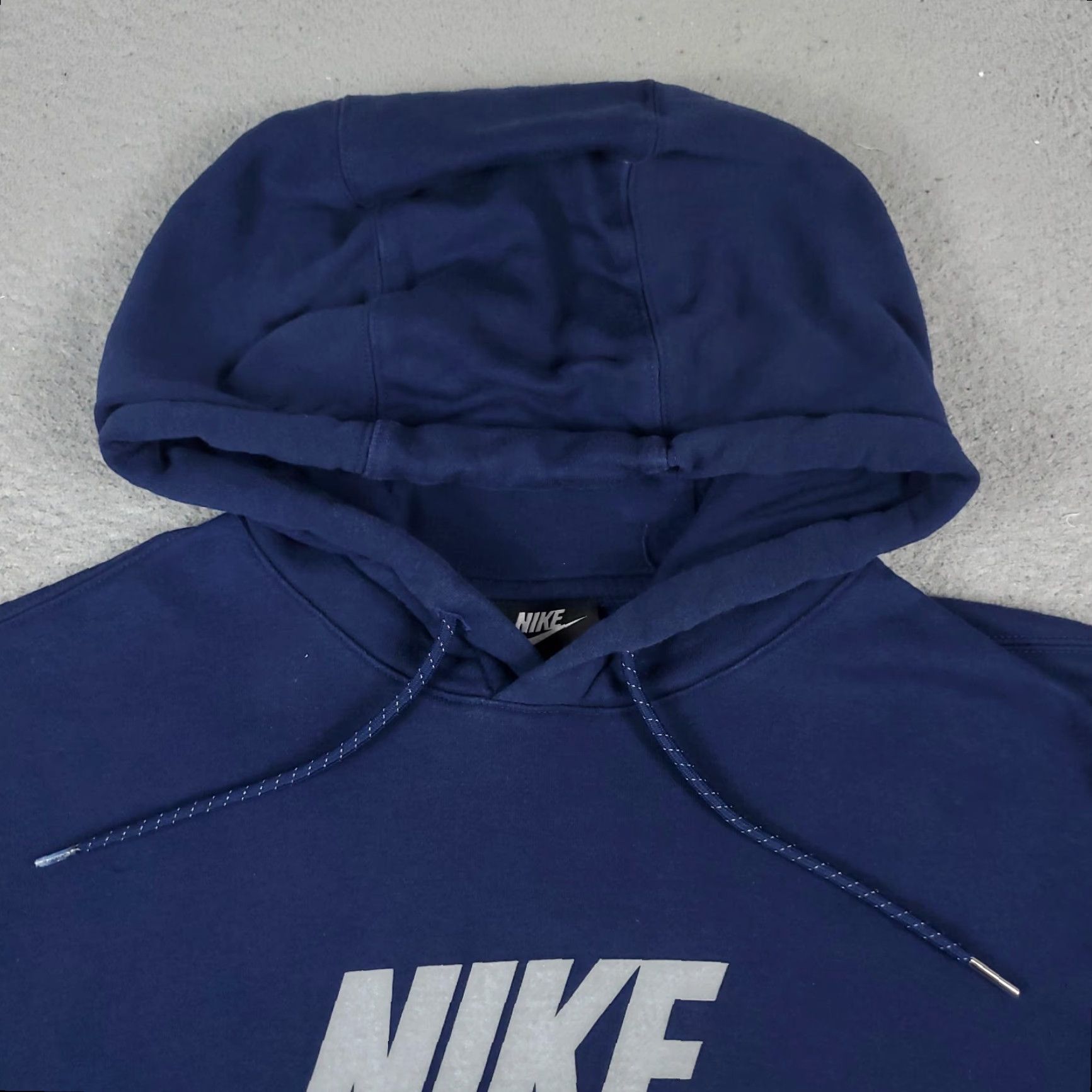 Nike VINTAGE Nike Hoodie Pullover Mens Medium Blue Logo Sweatshirt Athletic Sportswear Size US M / EU 48-50 / 2 - 3 Thumbnail