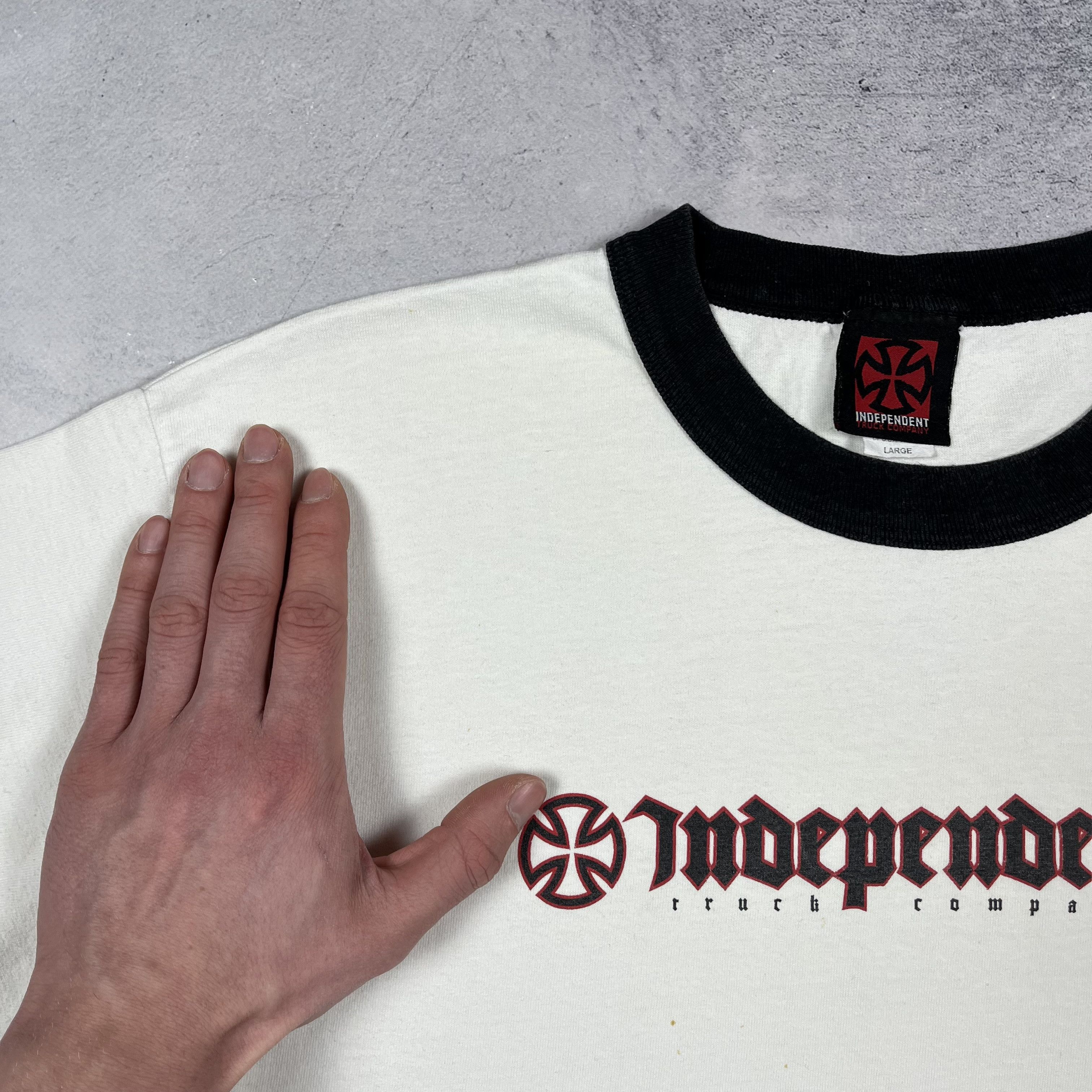 Independent Truck Co. Vintage Independent SK8 Big Logo T Shirt 2000’s Size US L / EU 52-54 / 3 - 14 Thumbnail