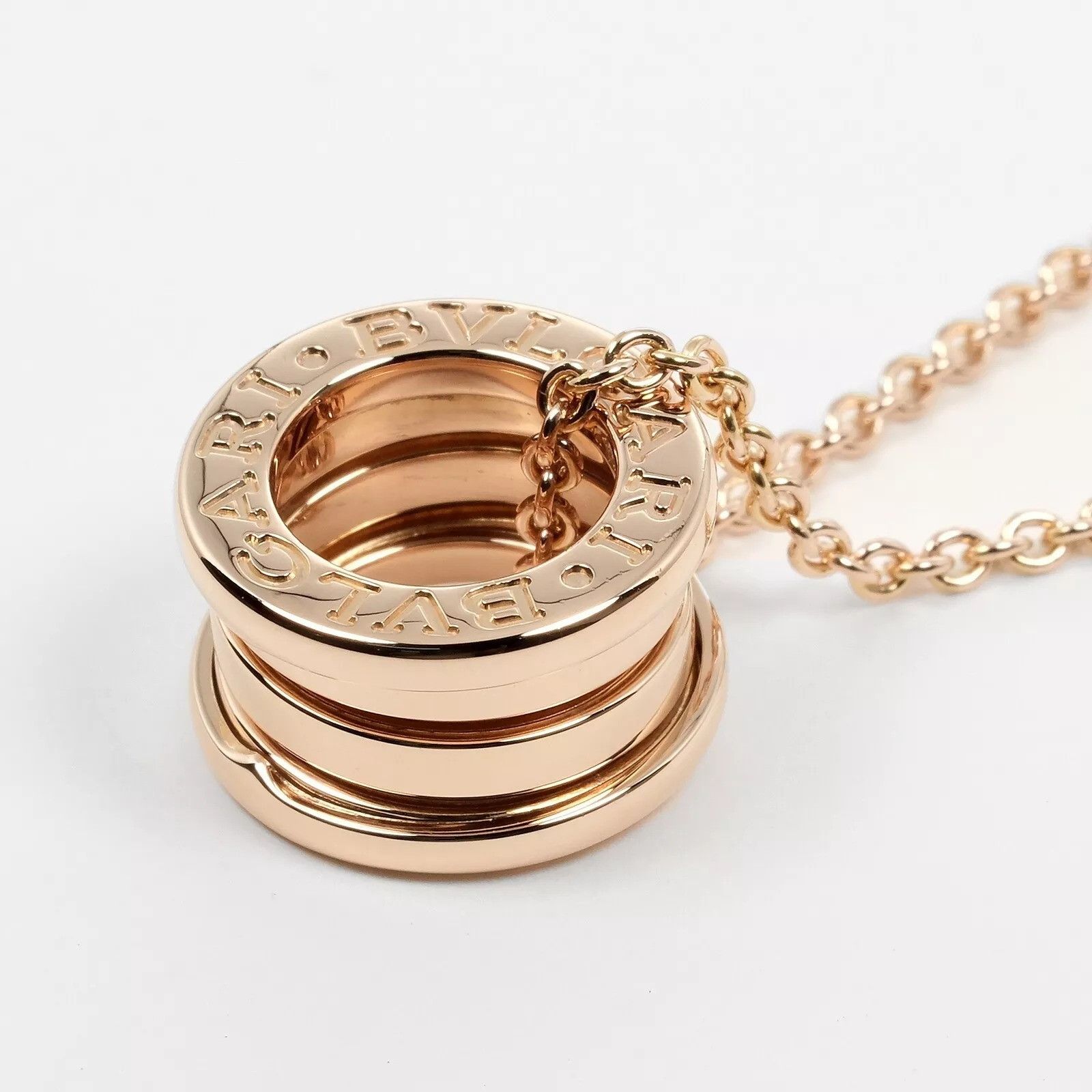 Bvlgari BVLGARI Be zero one Necklace B.ZERO1 K18 Pink Size ONE SIZE - 8 Thumbnail
